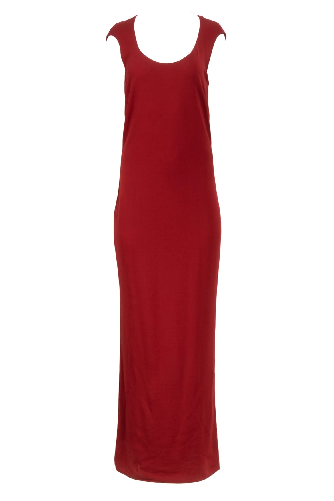 Dolce & Gabbana Size 46 Scoop Neck Maxi Dress