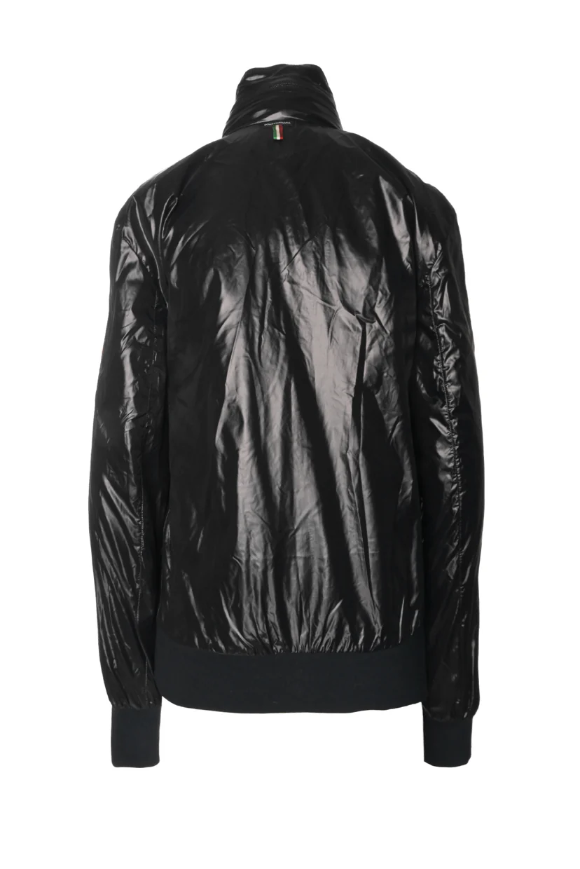 Dolce & Gabbana Size 50 Men's Striped Nylon Track Jacket - Image 2