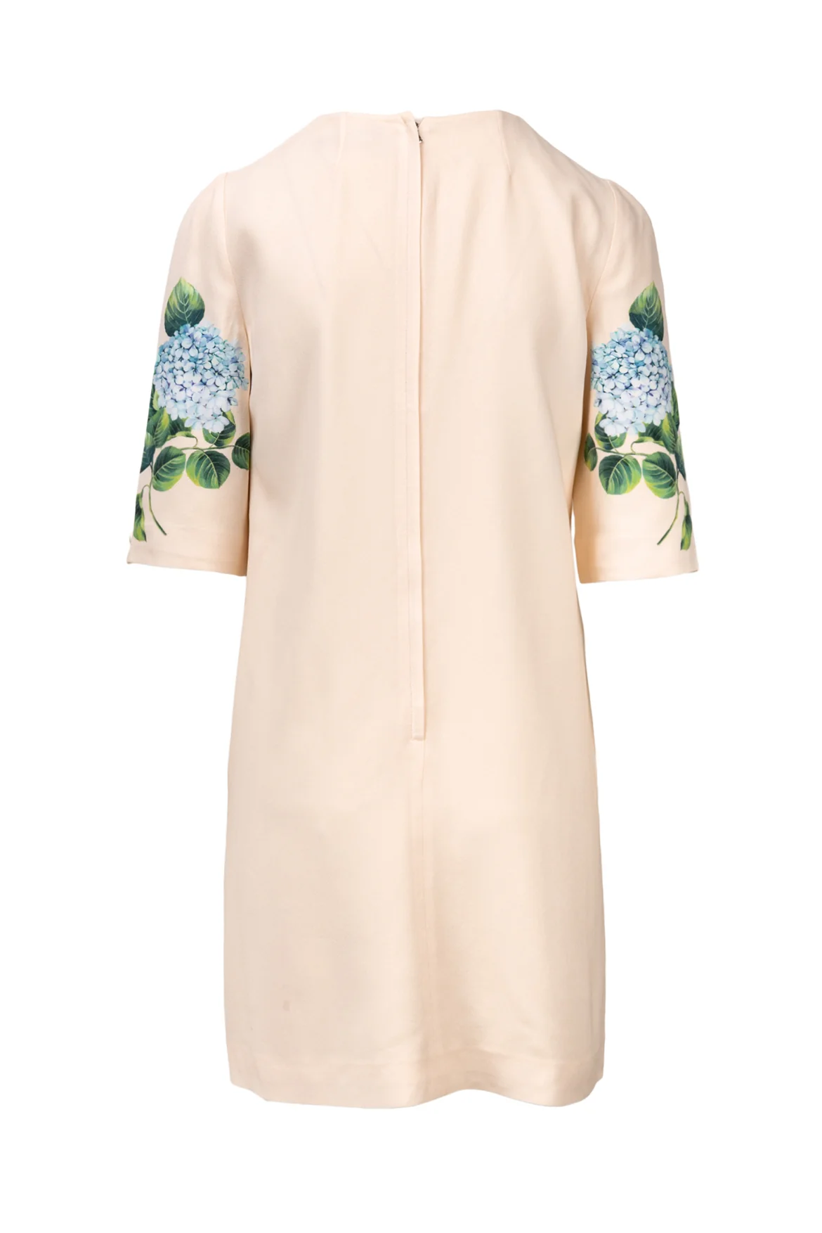 Dolce & Gabbana Size 6 Hydrangea-Print Front Cady Dress - Image 2
