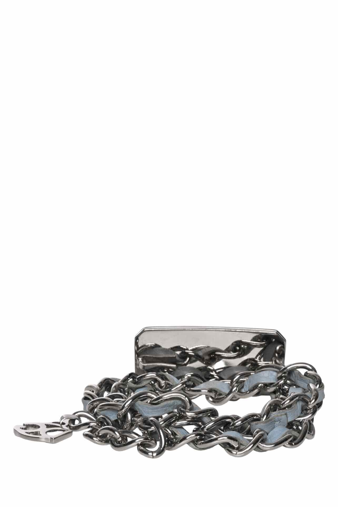 Dolce & Gabbana Size S Logo Tag Chain Belt - Image 2