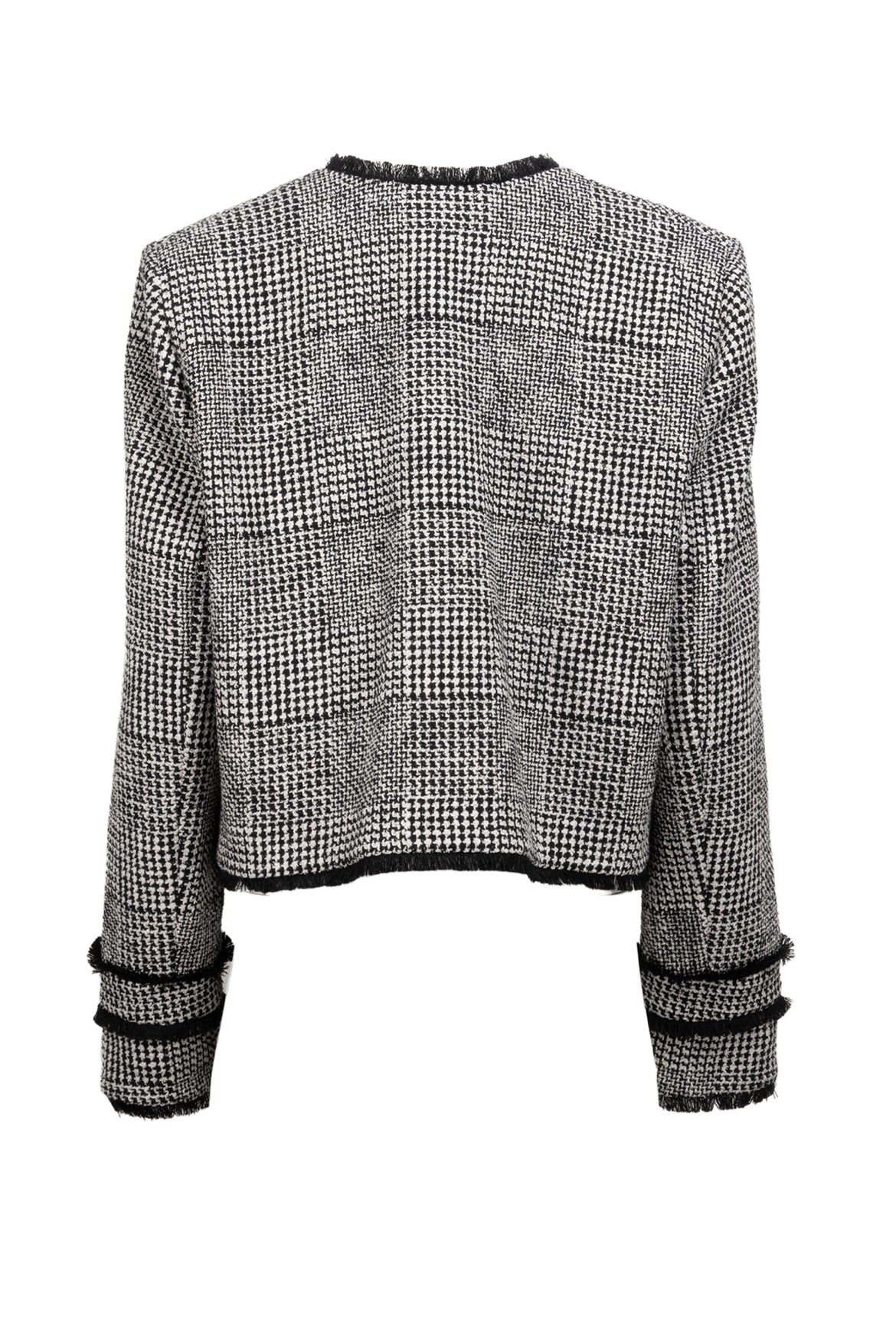 Dorothee Schumacher Size 6 Article Checked Comfort Jacket - Image 2