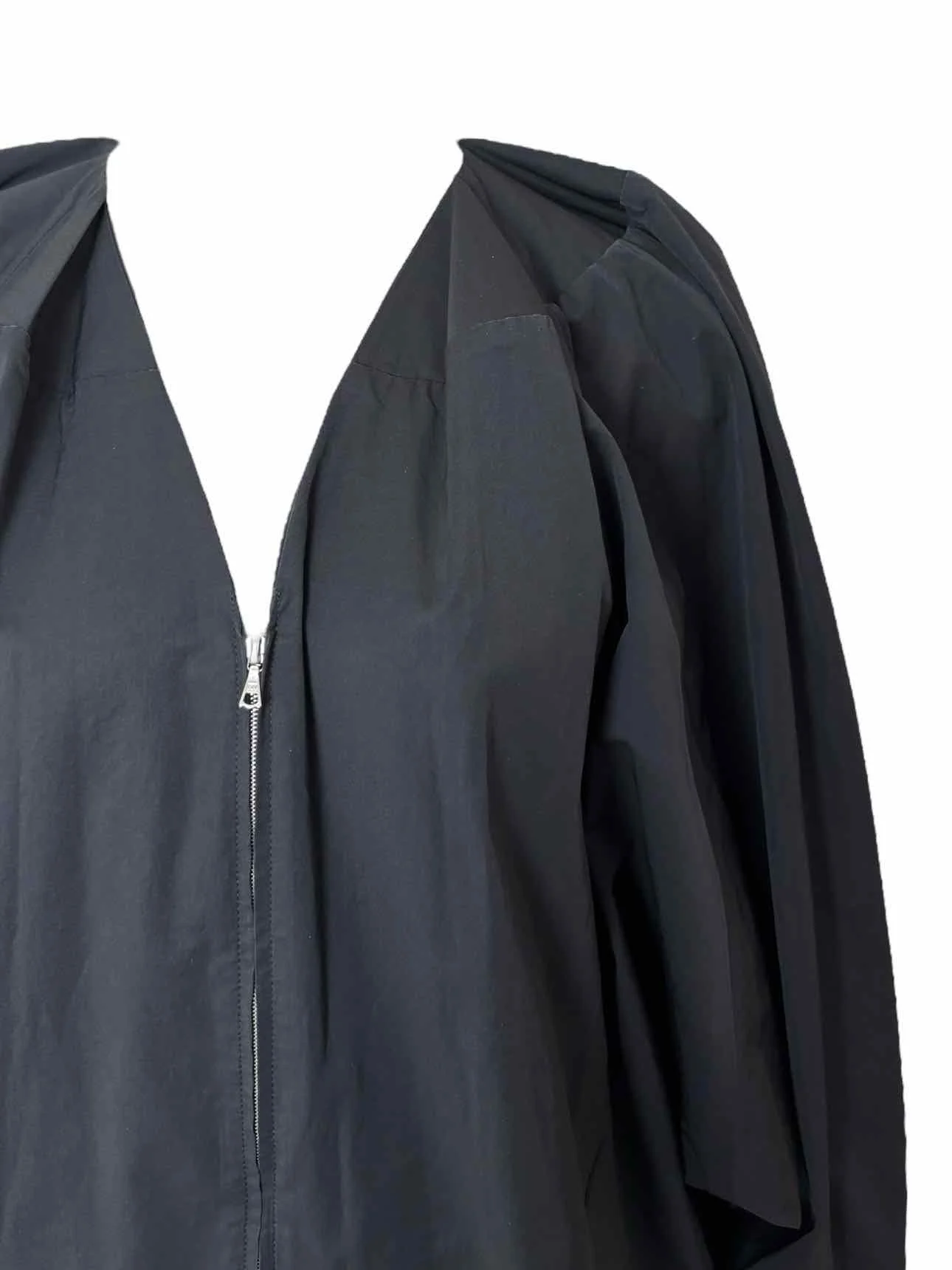 Dries Van Noten Oversized Cotton Puff Sleeve Size S Coat - Image 3