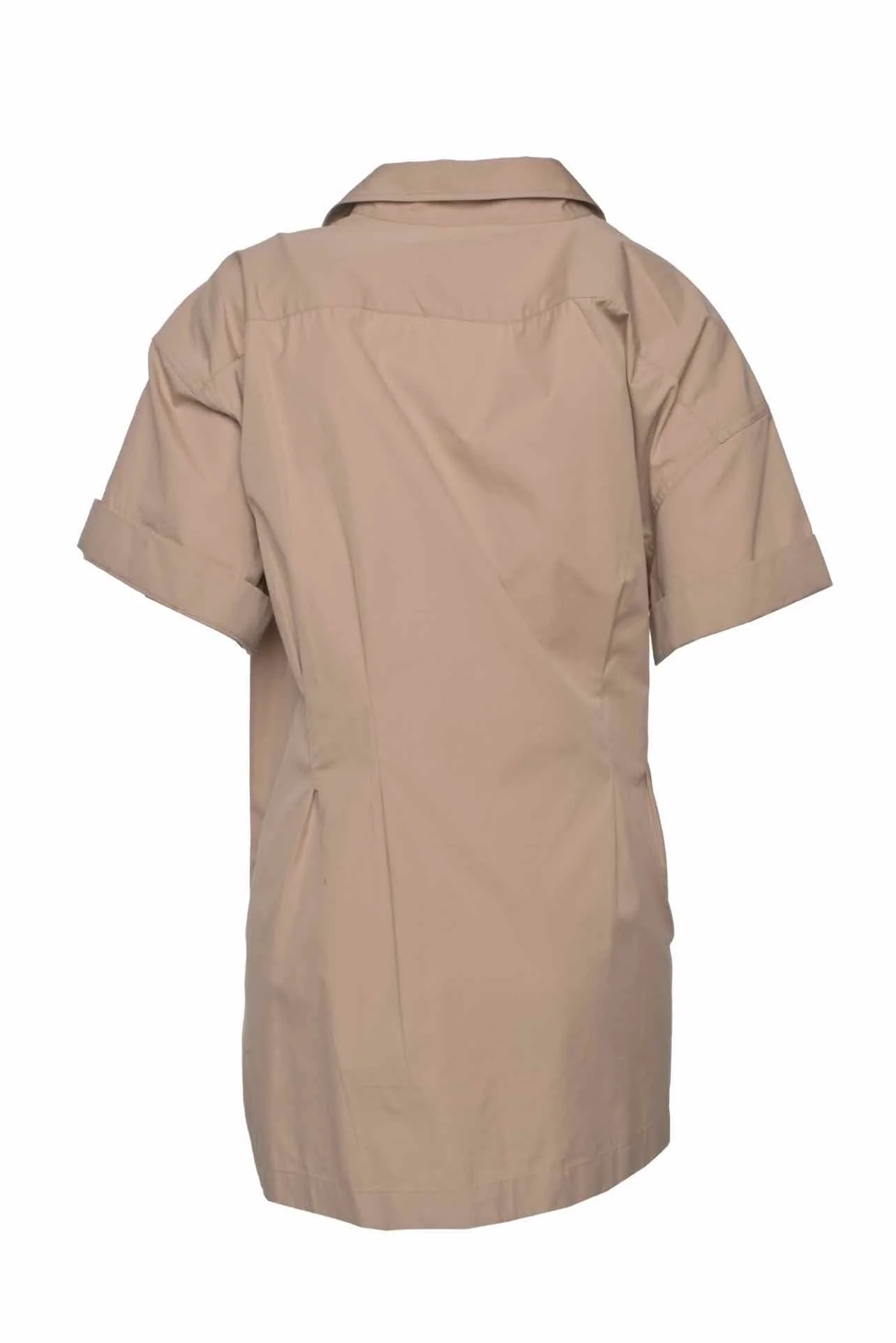Dries Van Noten Size 10 Lace-Up Cotton-Poplin Shirt - Image 2