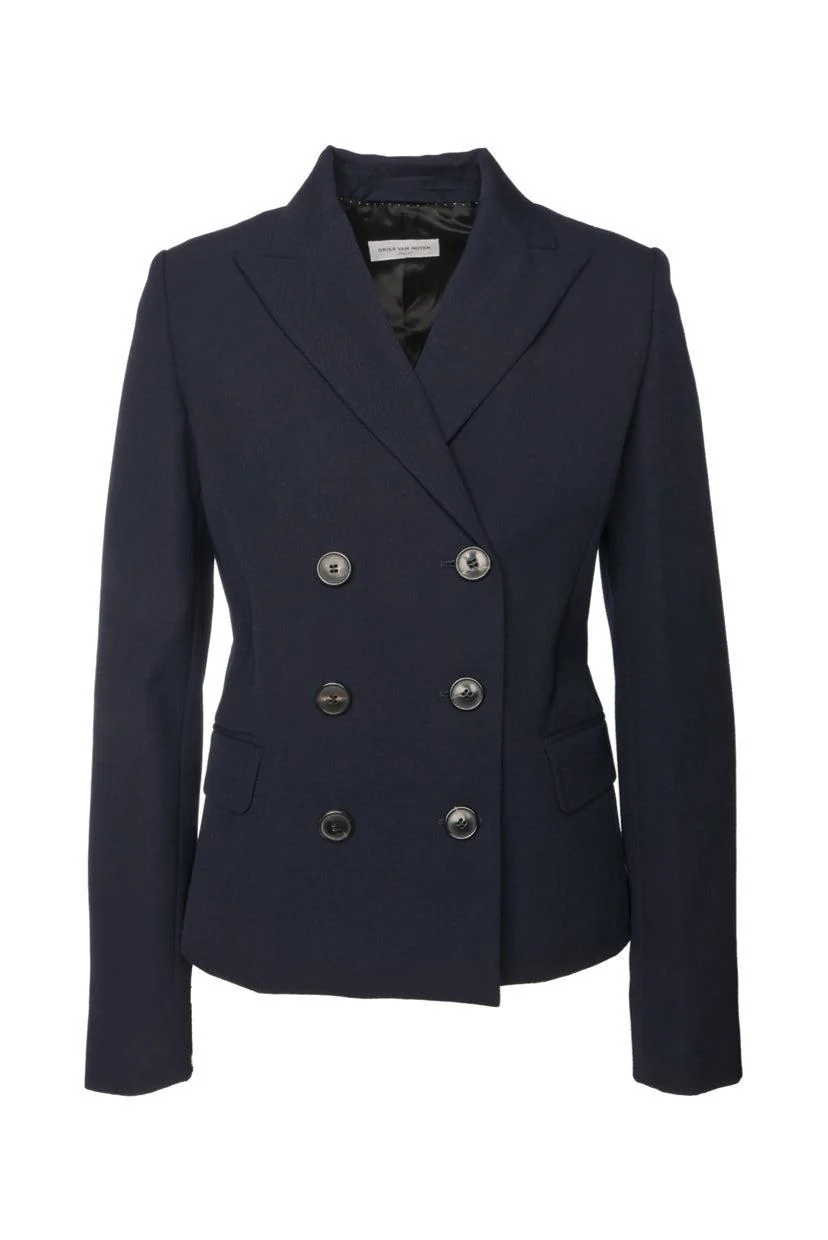 Dries Van Noten Size 36 Double Breasted Blazer