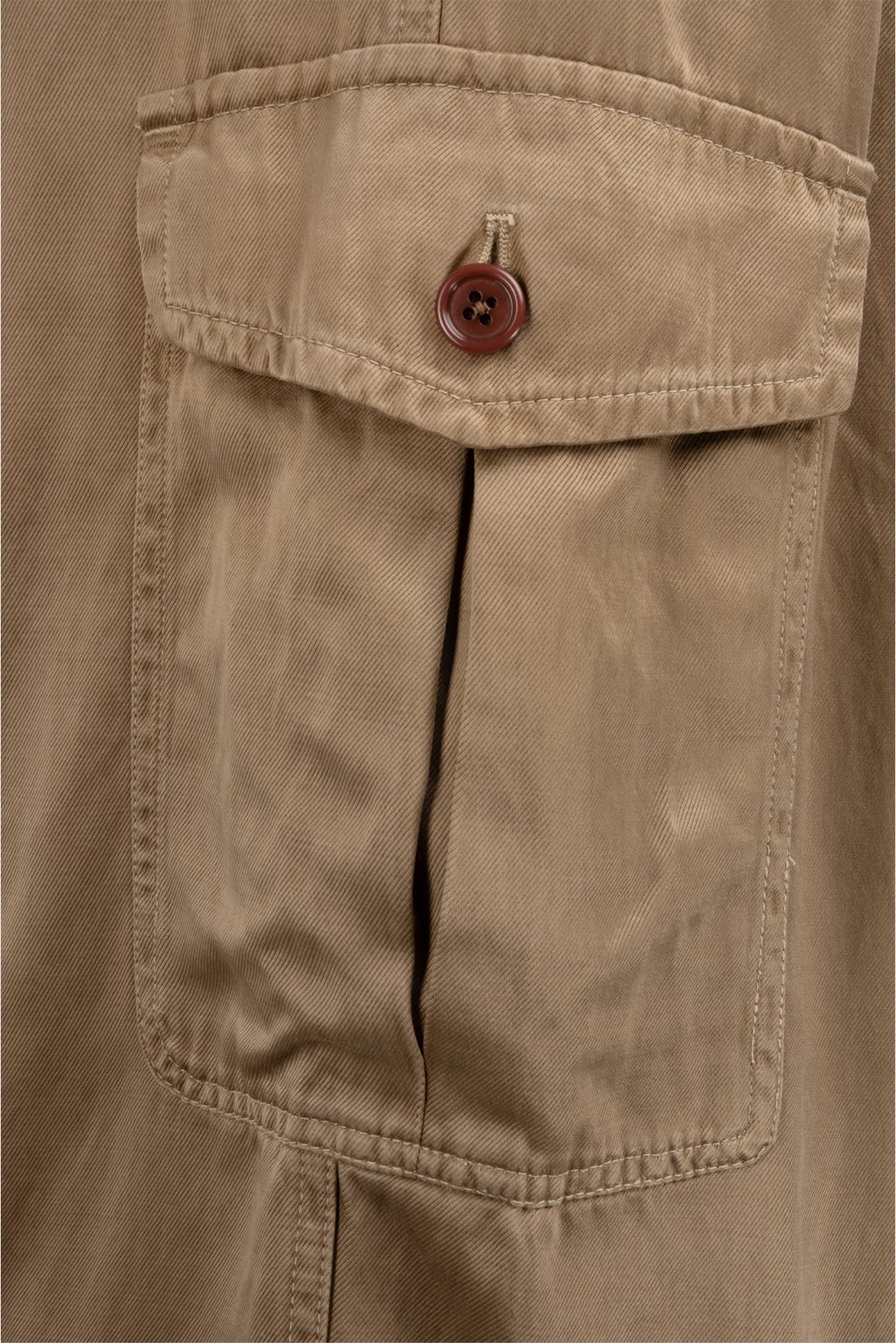 Dries Van Noten Size 36 Savannas Overdyed Twill Maxi Skirt - Image 4