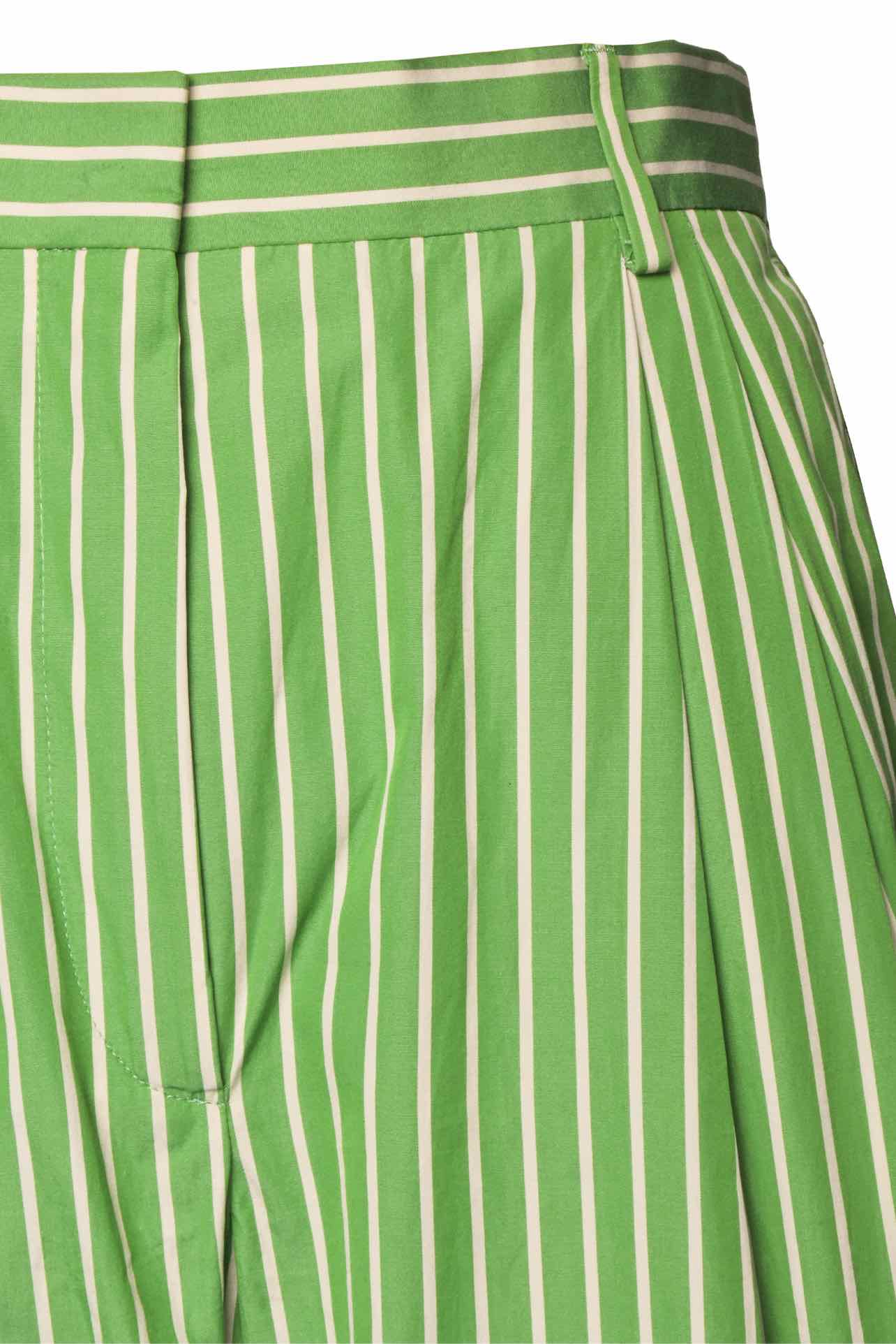 Dries Van Noten Size 36 Striped Cotton Pants - Image 3
