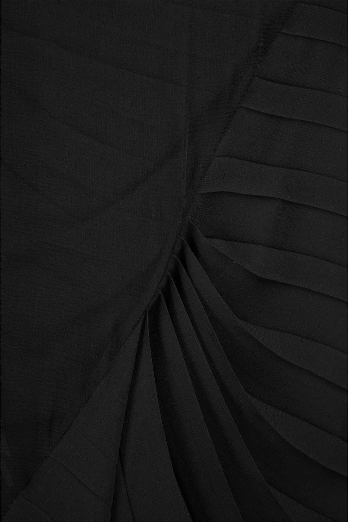 Dries Van Noten Size 36 Wrap Pleated Long Skirt - Image 3