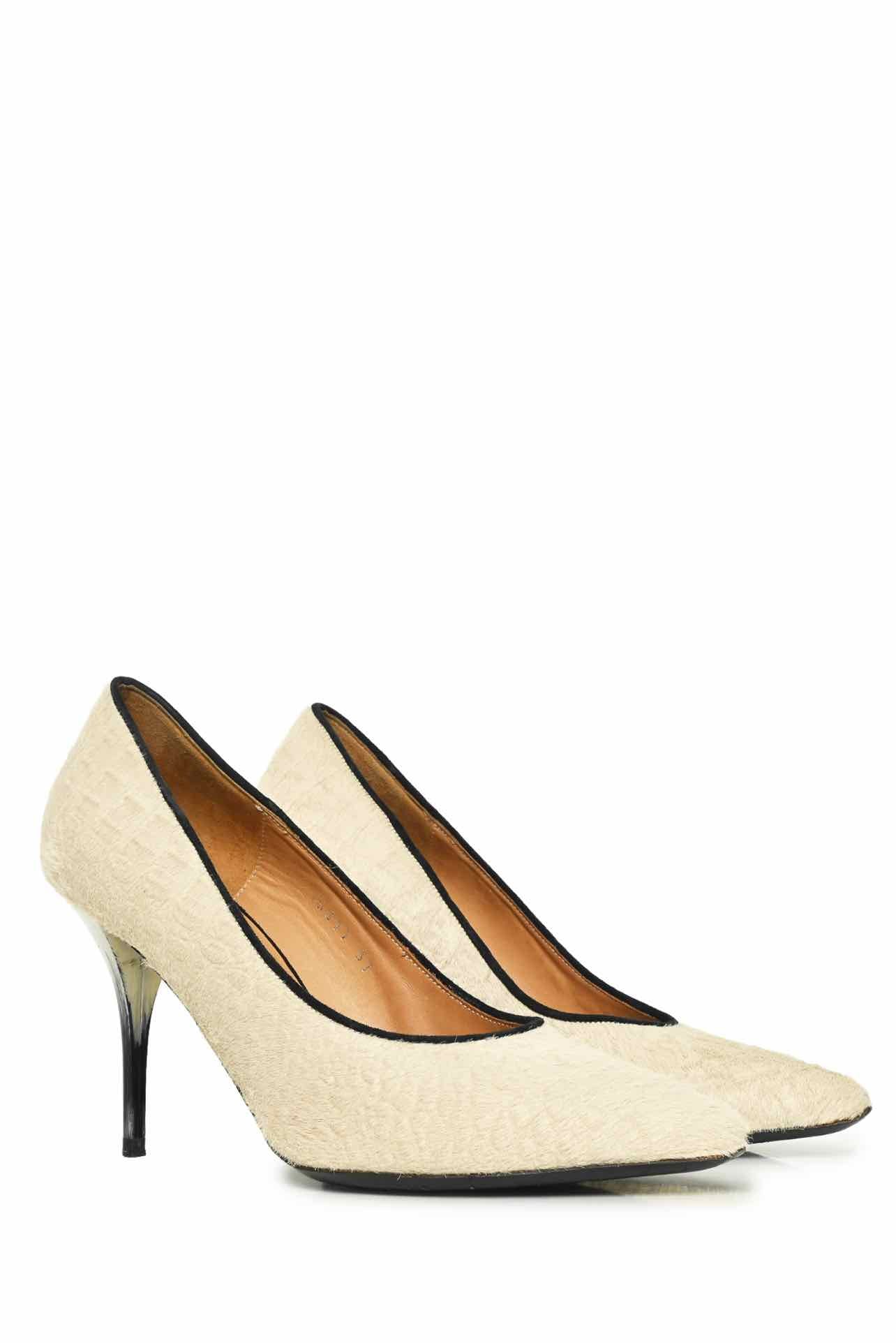 Dries Van Noten Size 37 Fur Pumps - Image 2