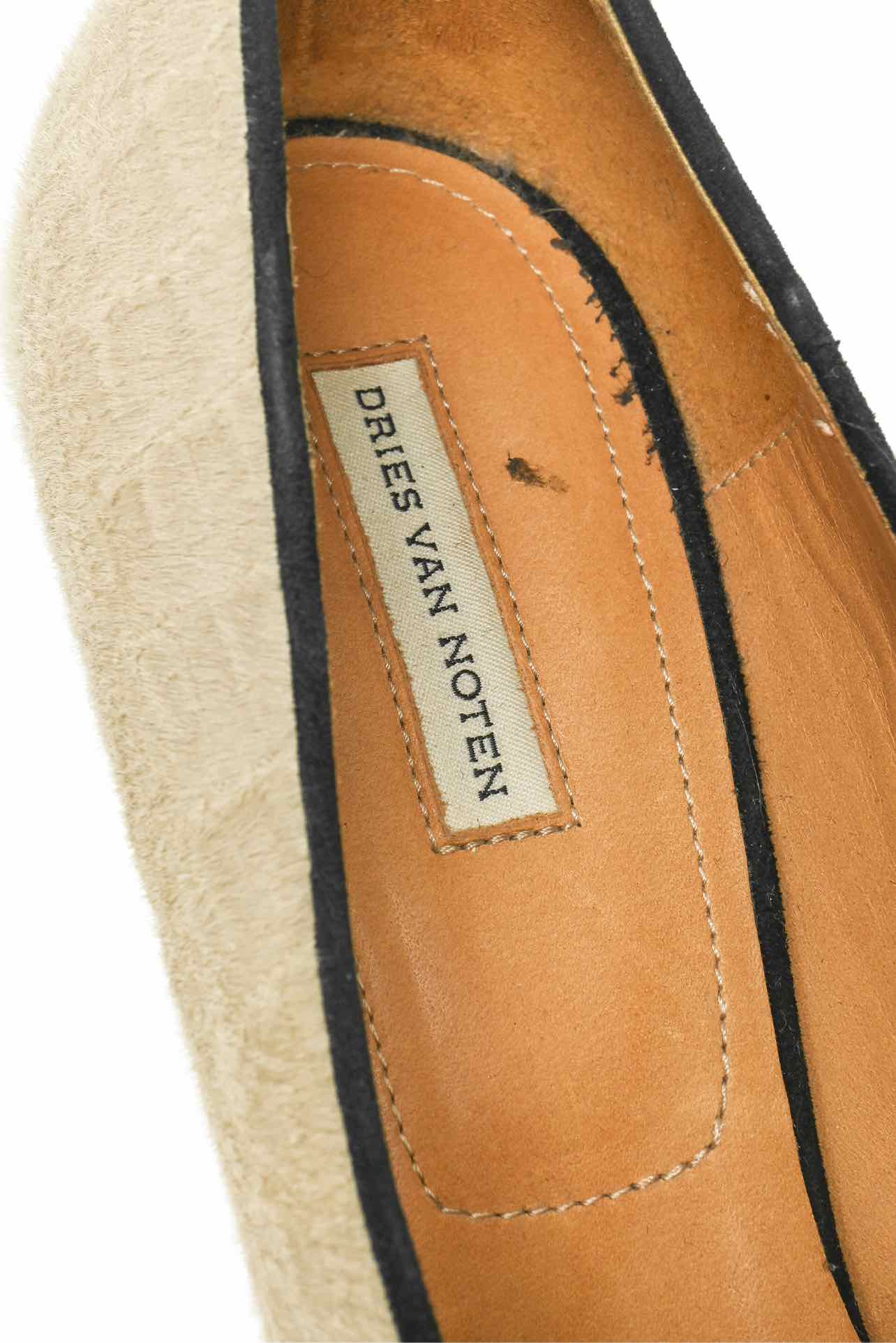 Dries Van Noten Size 37 Fur Pumps - Image 6