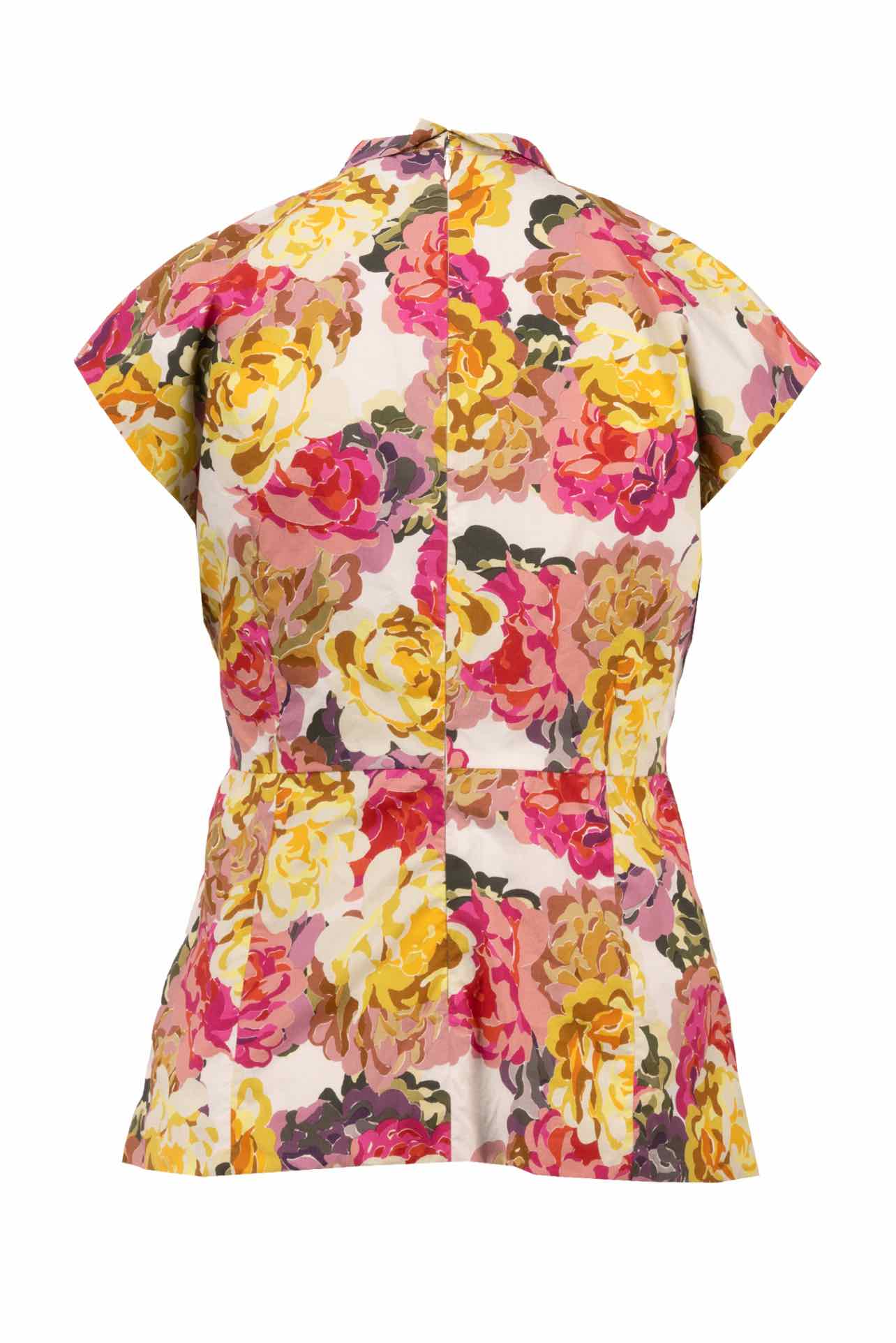Dries Van Noten Size 38 Floral Cutout Tops - Image 2