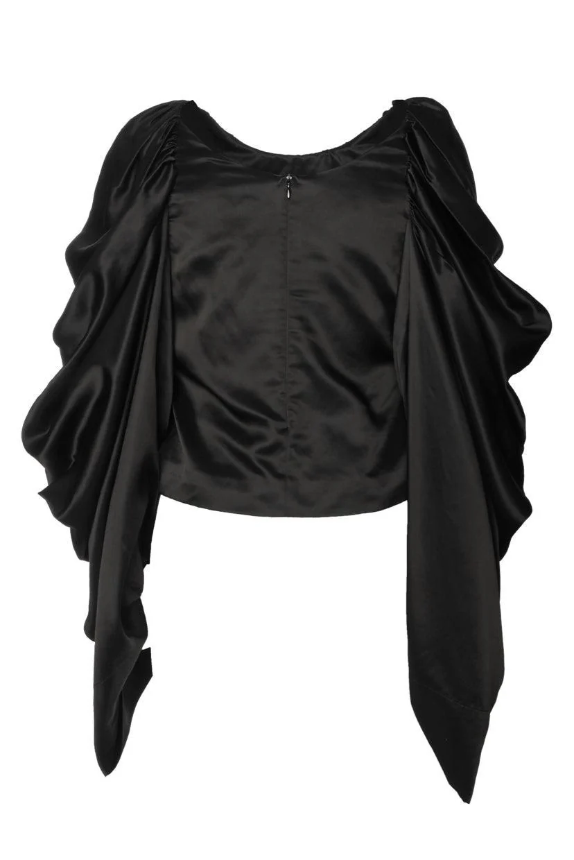 Dries Van Noten Size 38 Puff Sleeve & Balloon Tops - Image 2