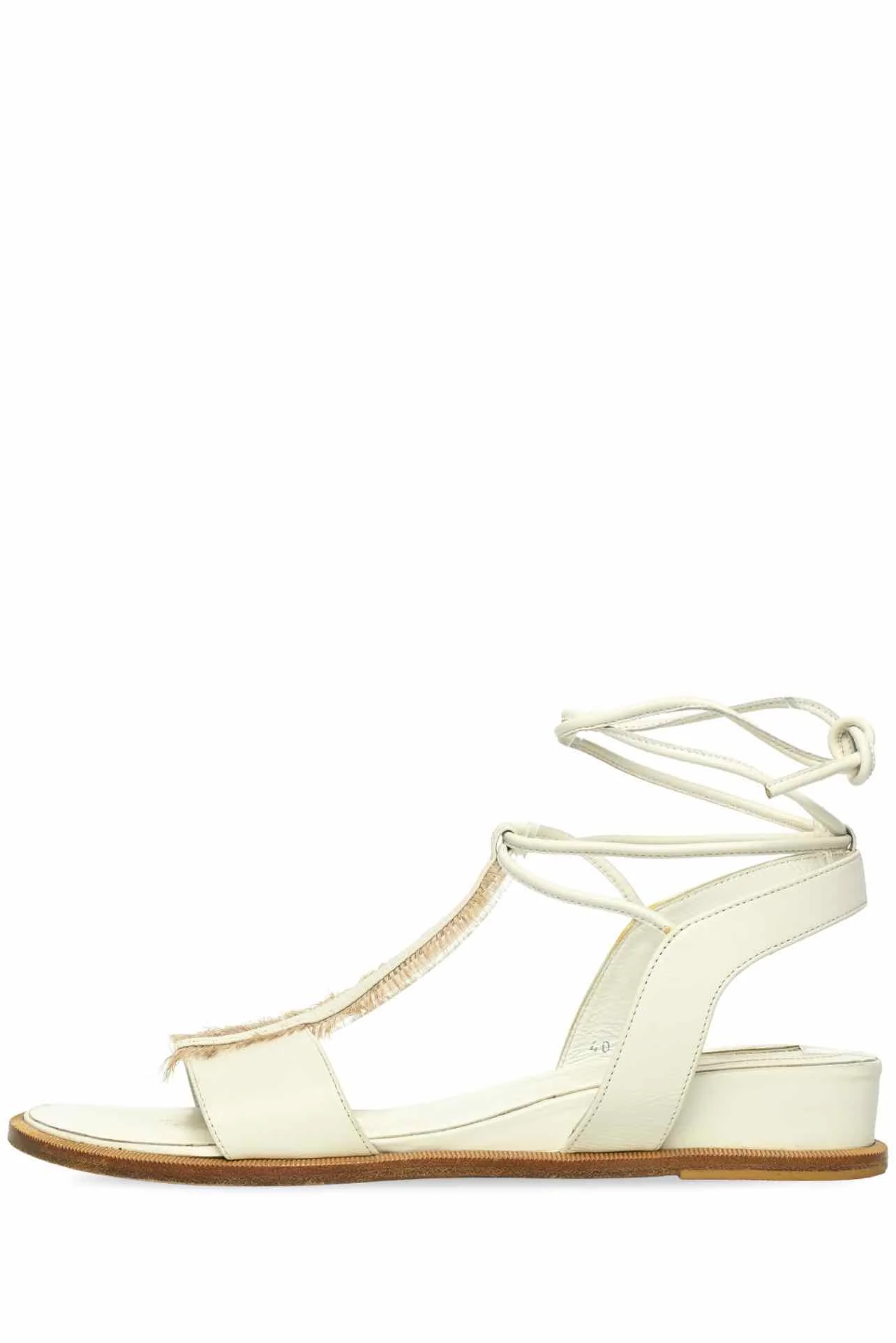 Dries Van Noten Size 39.5 Zebra Print Suede Mules - Image 4