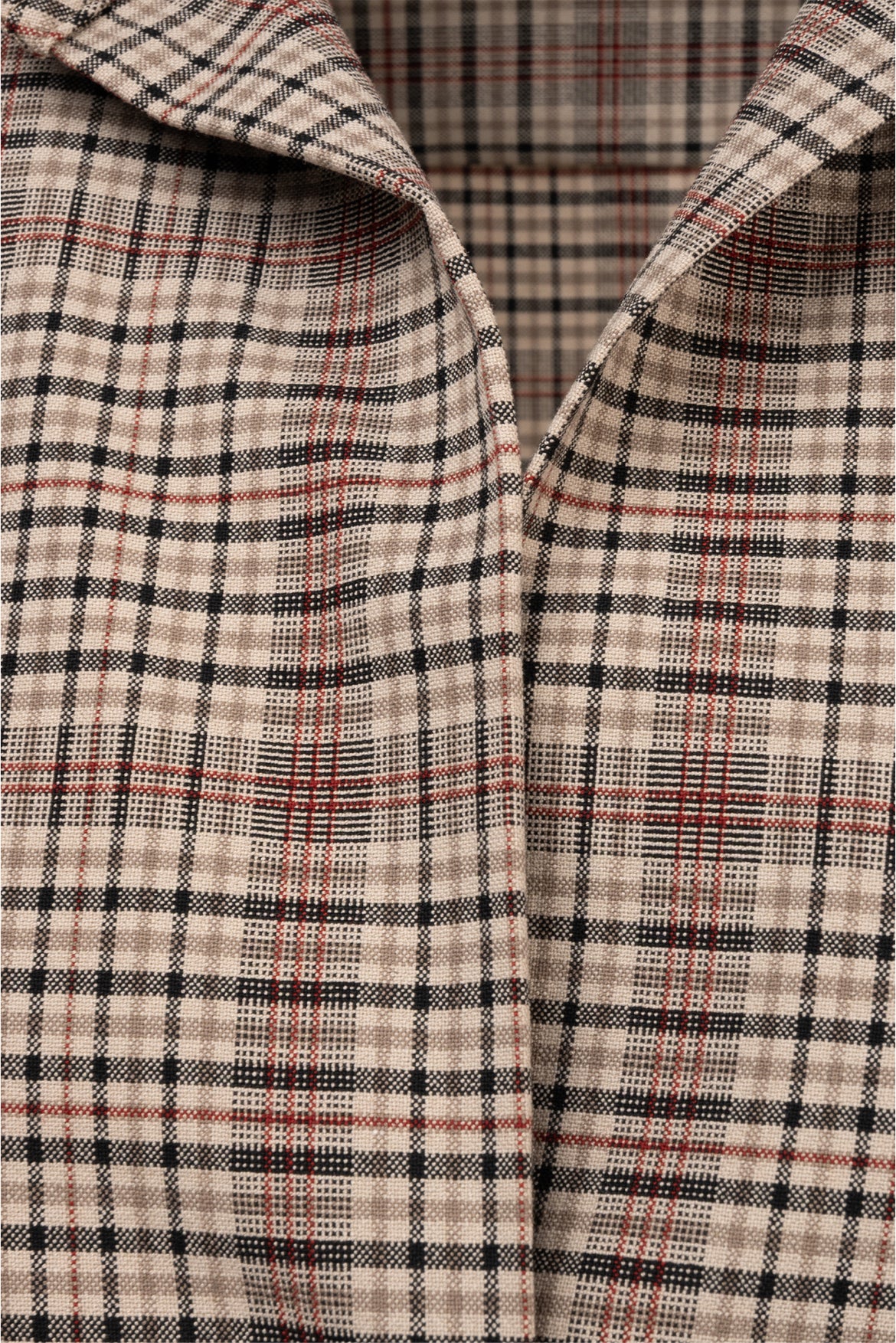 Dries Van Noten Size 4 Celinda Plaid Puff Shoulder Shirt - Image 3