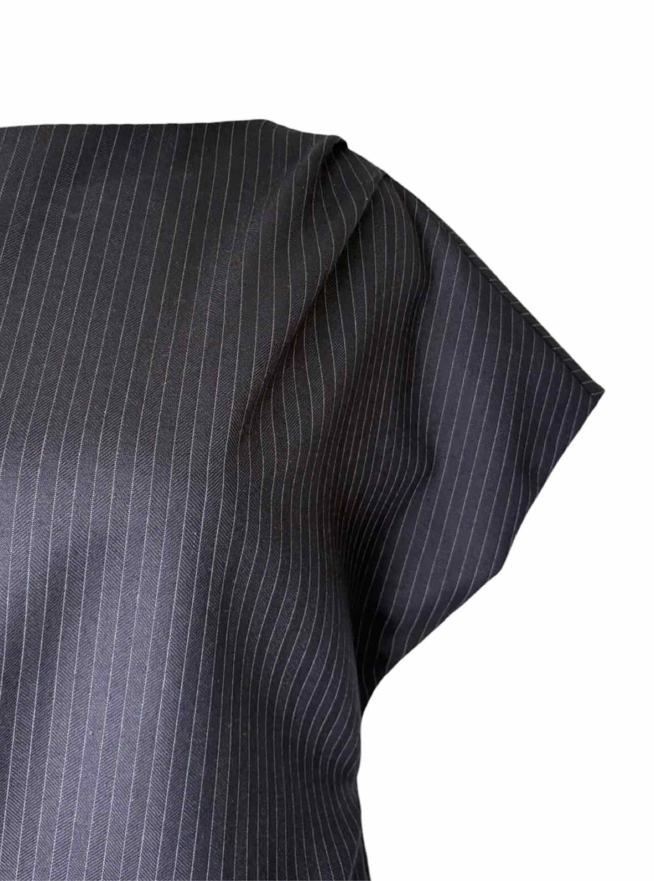 Dries Van Noten Size 40 Pinstripe Wool Tops - Image 3