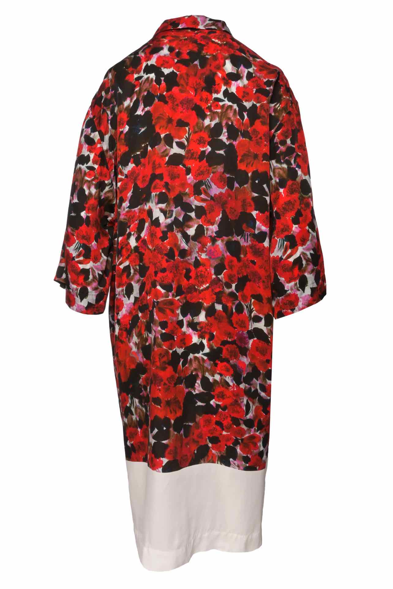 Dries Van Noten Size L Floral Shirt Dress - Image 2