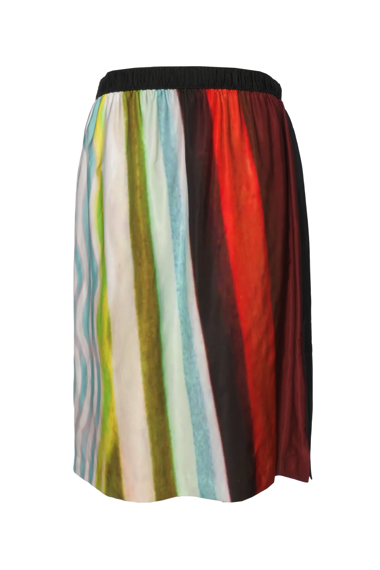 Dries Van Noten X Len Lye Size 40 Knee Length Pattern Skirt