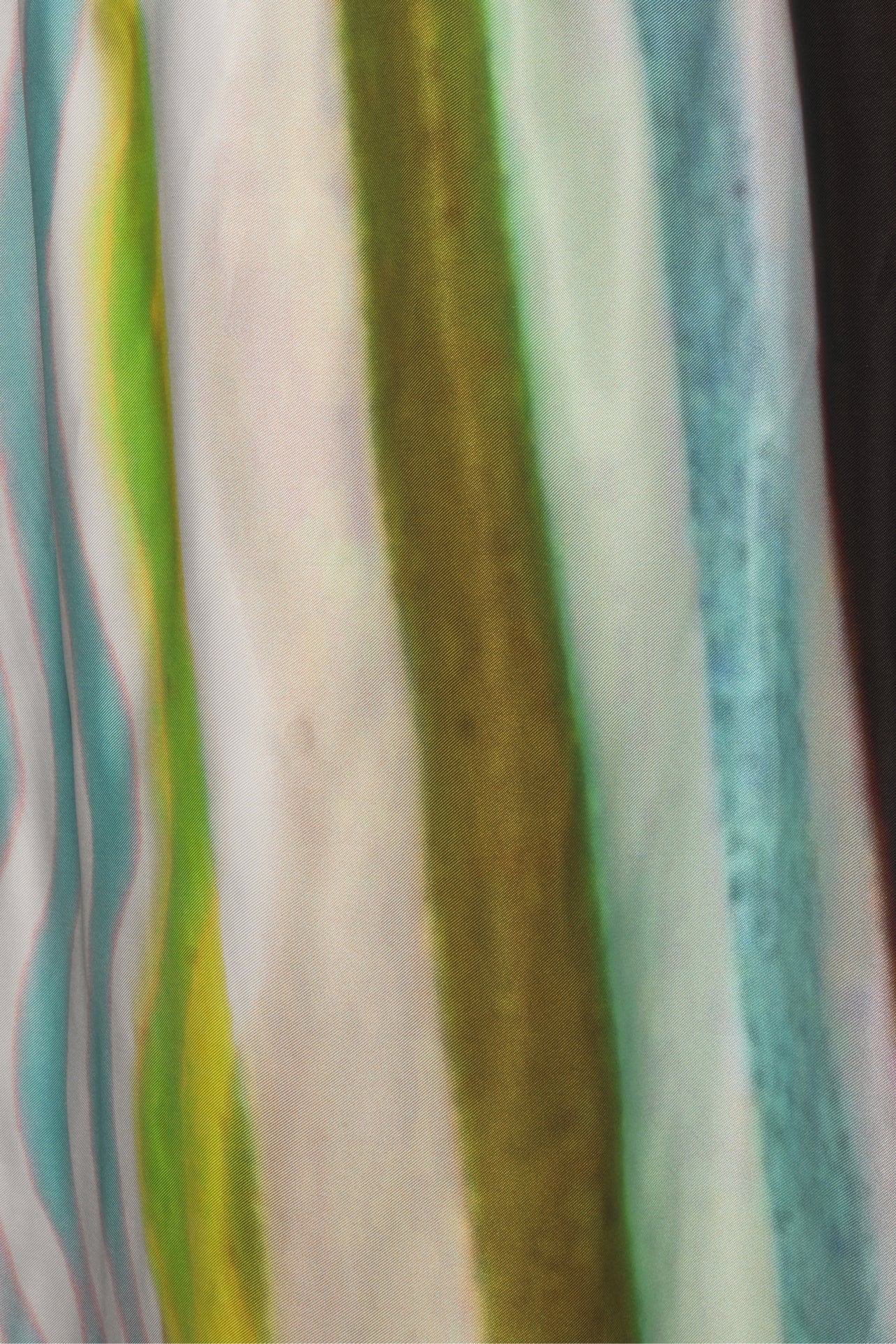 Dries Van Noten X Len Lye Size 40 Knee Length Pattern Skirt - Image 4