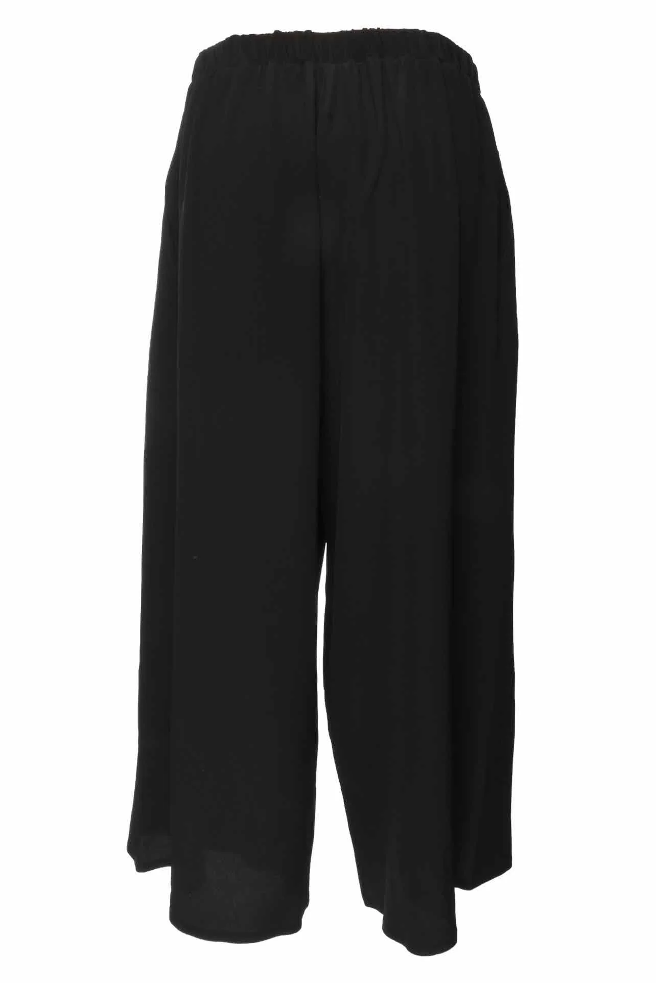 Dusan Size XL Cropped Palazzo Silk Pants - Image 2