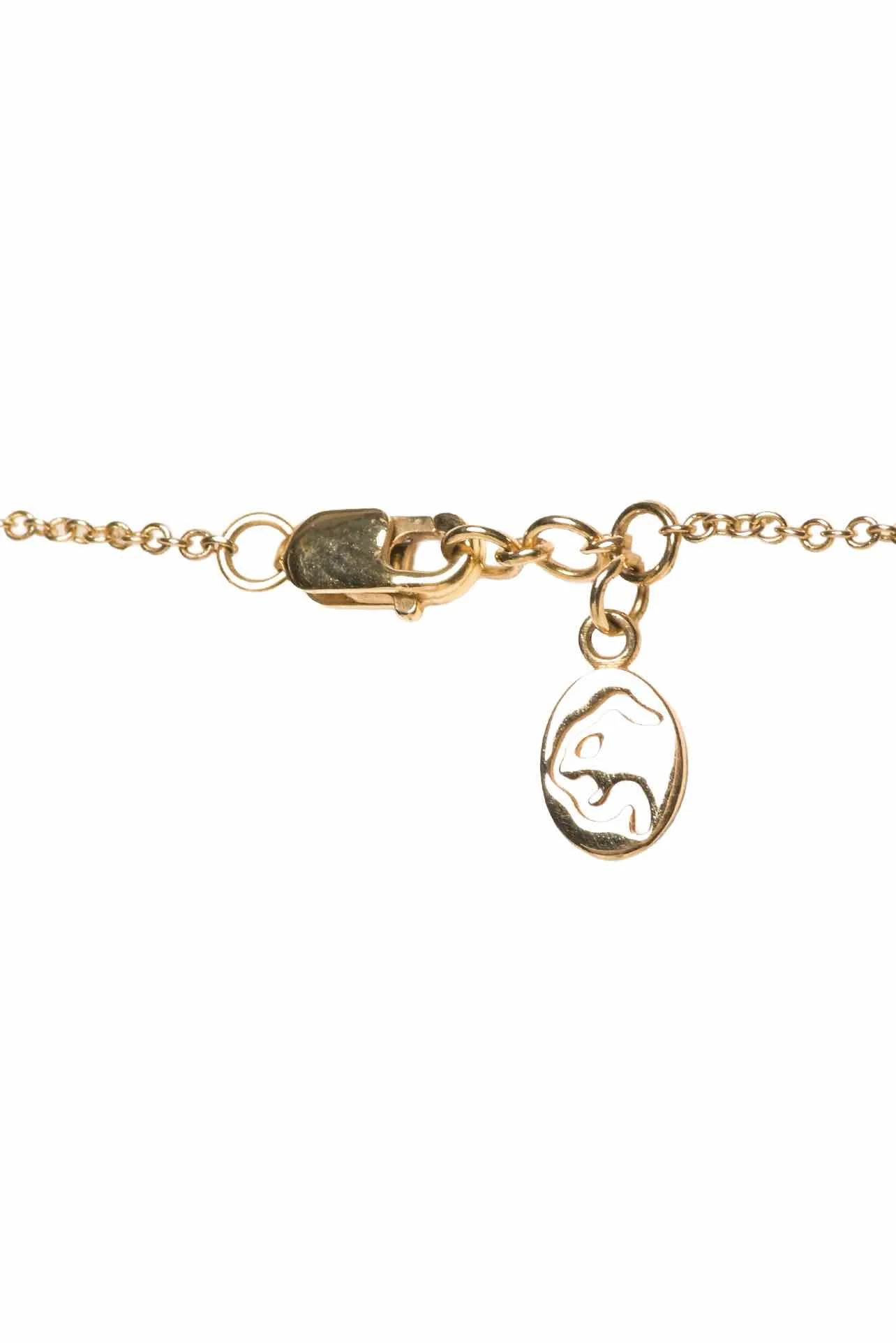 Effy 14K Yellow & White Gold Circle Diamond Pendant Necklace - Image 3