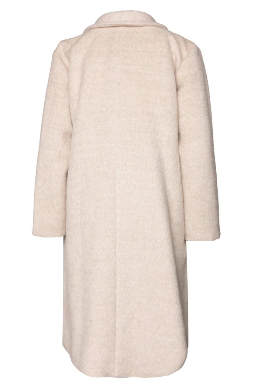 Eileen Fisher Size S Alpaca Luxe Shawl Collar Coat - Image 2
