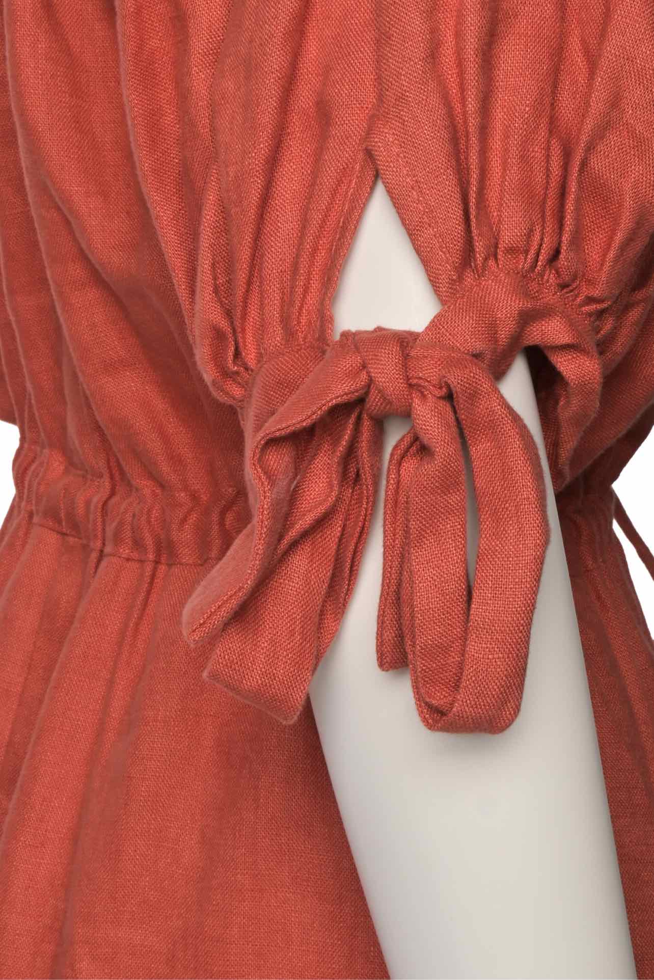 Eliza Faulkner Size M Linen Jumpsuit - Image 4