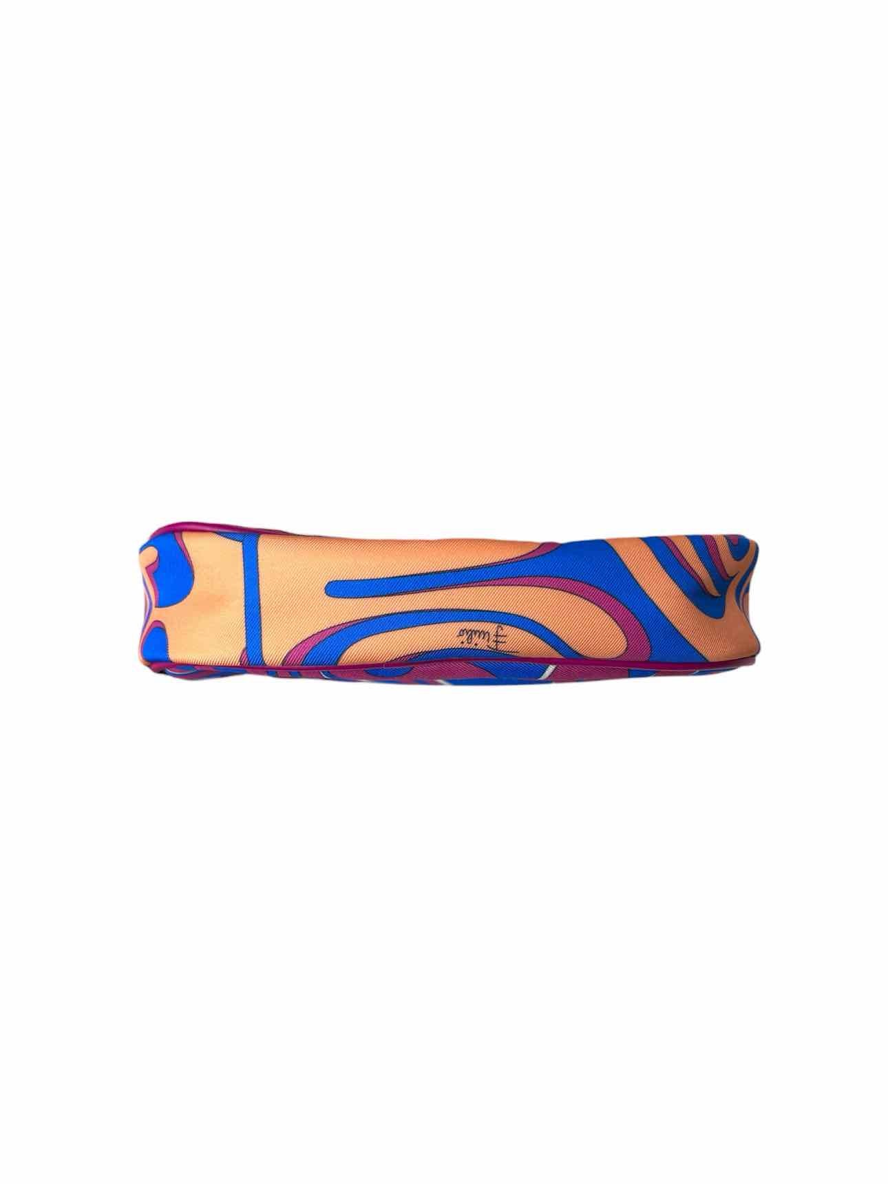 Emilio Pucci Fabric Cosmetic Case Clutch - Image 5