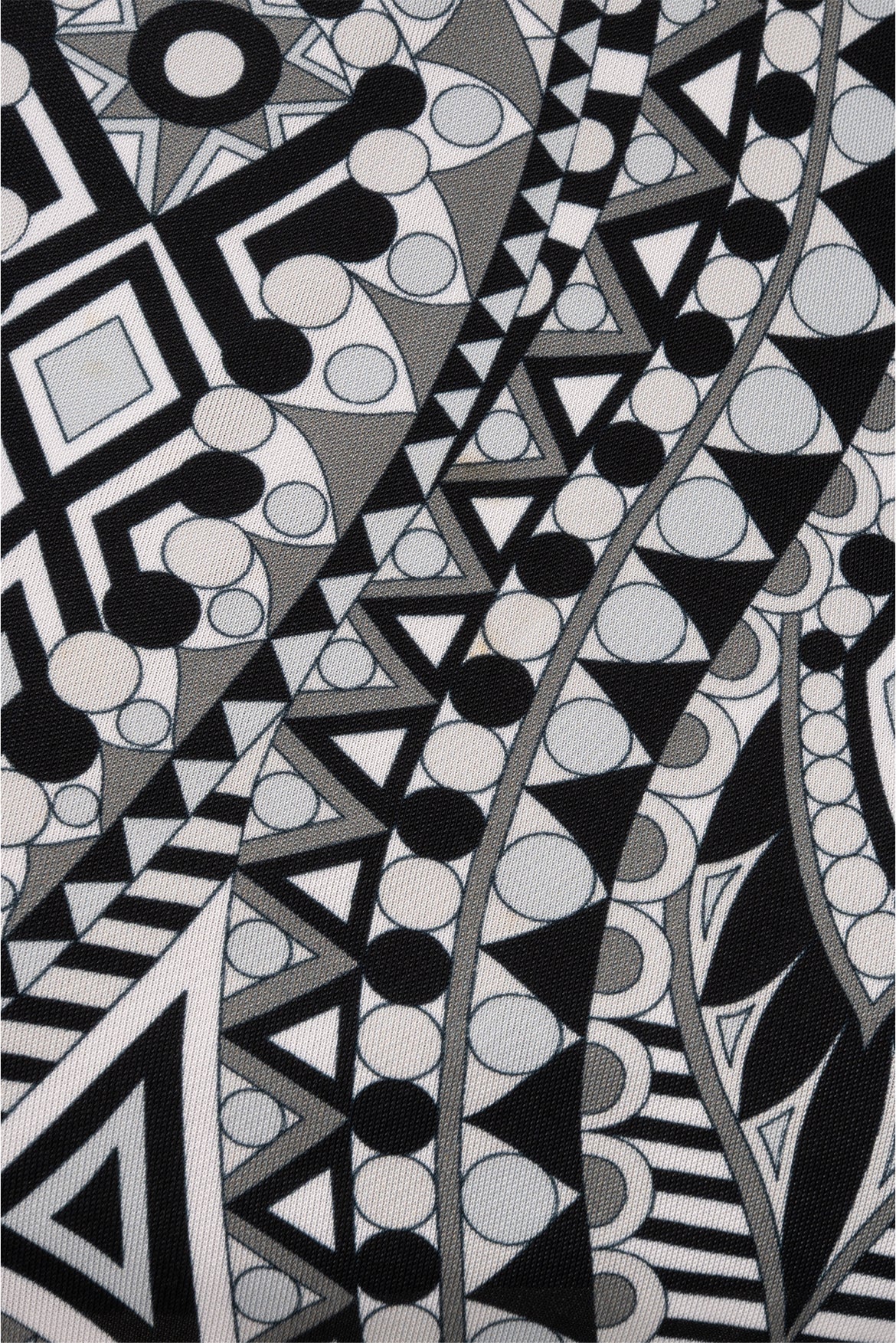Emilio Pucci Size 10 Viscose Print Sleeveless Dress - Image 3