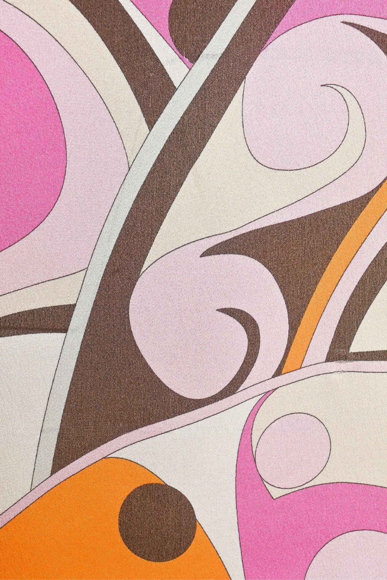 Emilio Pucci Size 6 Archivio Via De' Pucci 6- Firenze Silk Tops - Image 3