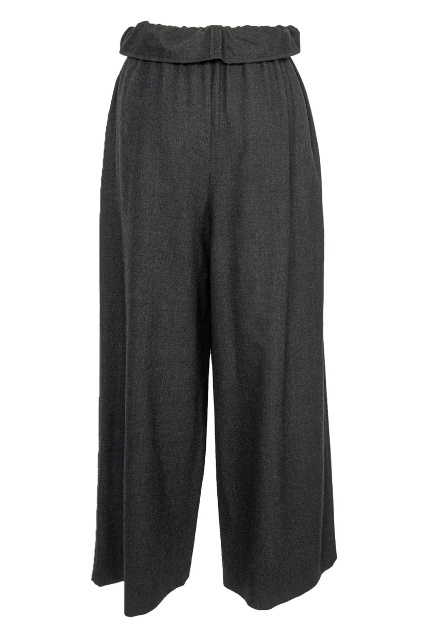 Enfold Size 36 Ruffle Waistband Wool Pants - Image 2
