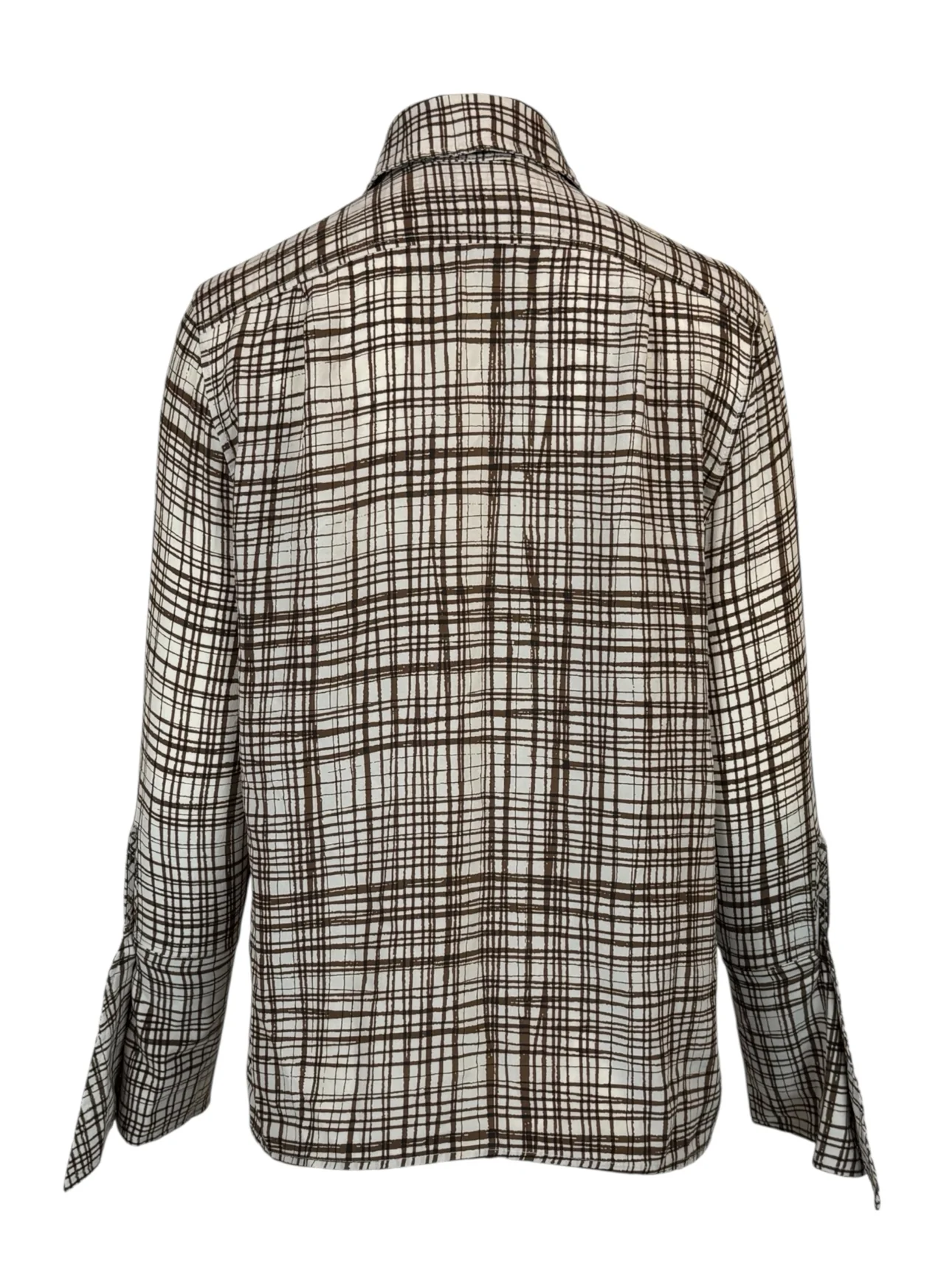 Erika Cavallini Size 38 Pattern Blouse - Image 3