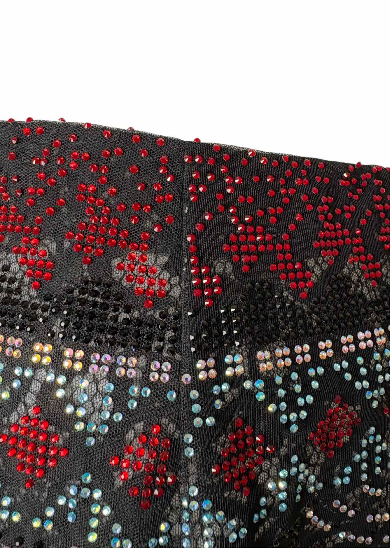 Ermanno Scervino Size 42 Crystal Embellished Mini  Skirt - Image 6