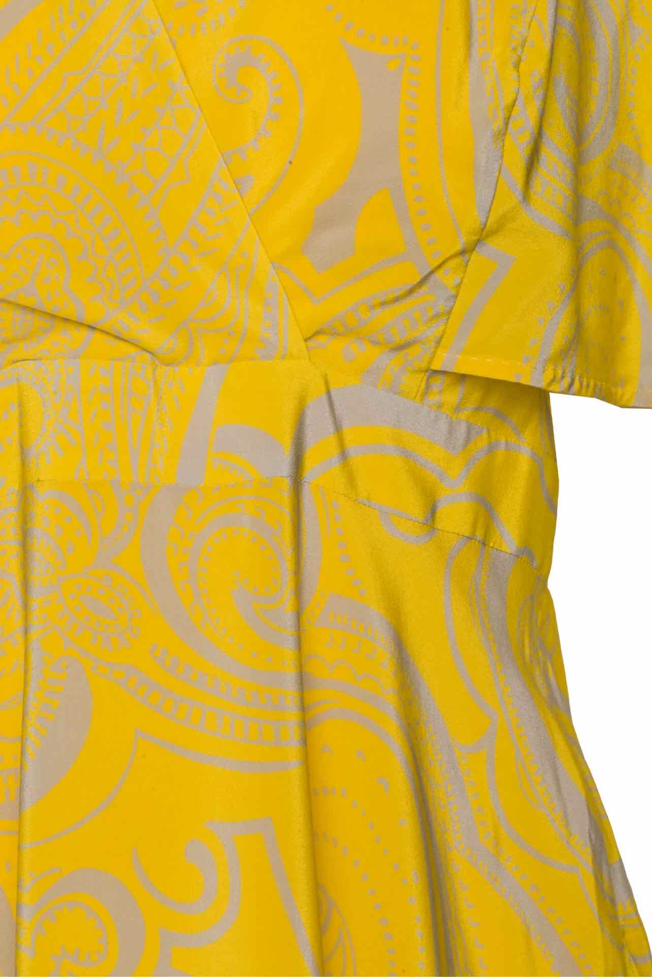 Escada Size 38 Silk Maxi Dress - Image 3