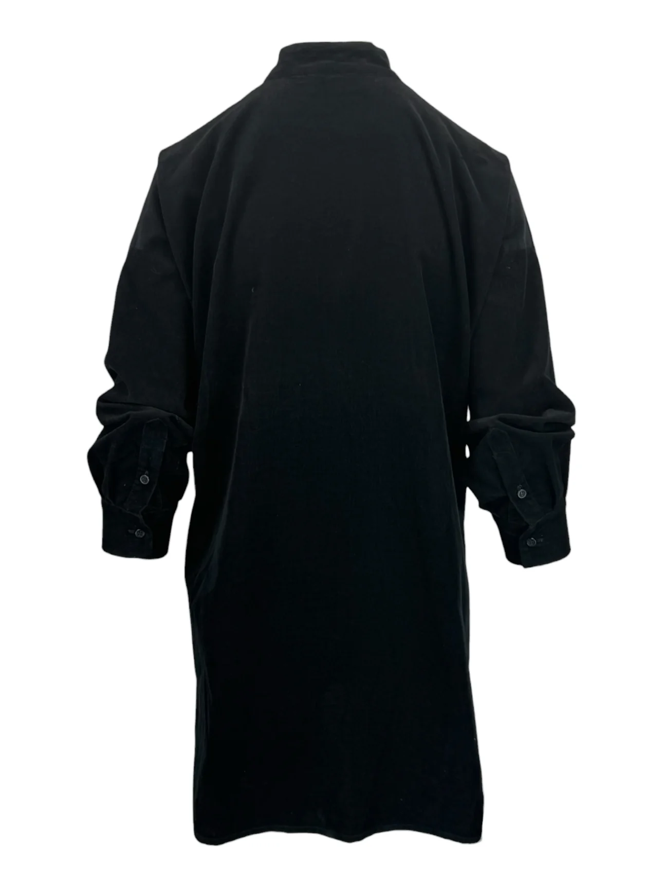 Eskandar Size 0 Collarless Corduroy Shirt - Image 2