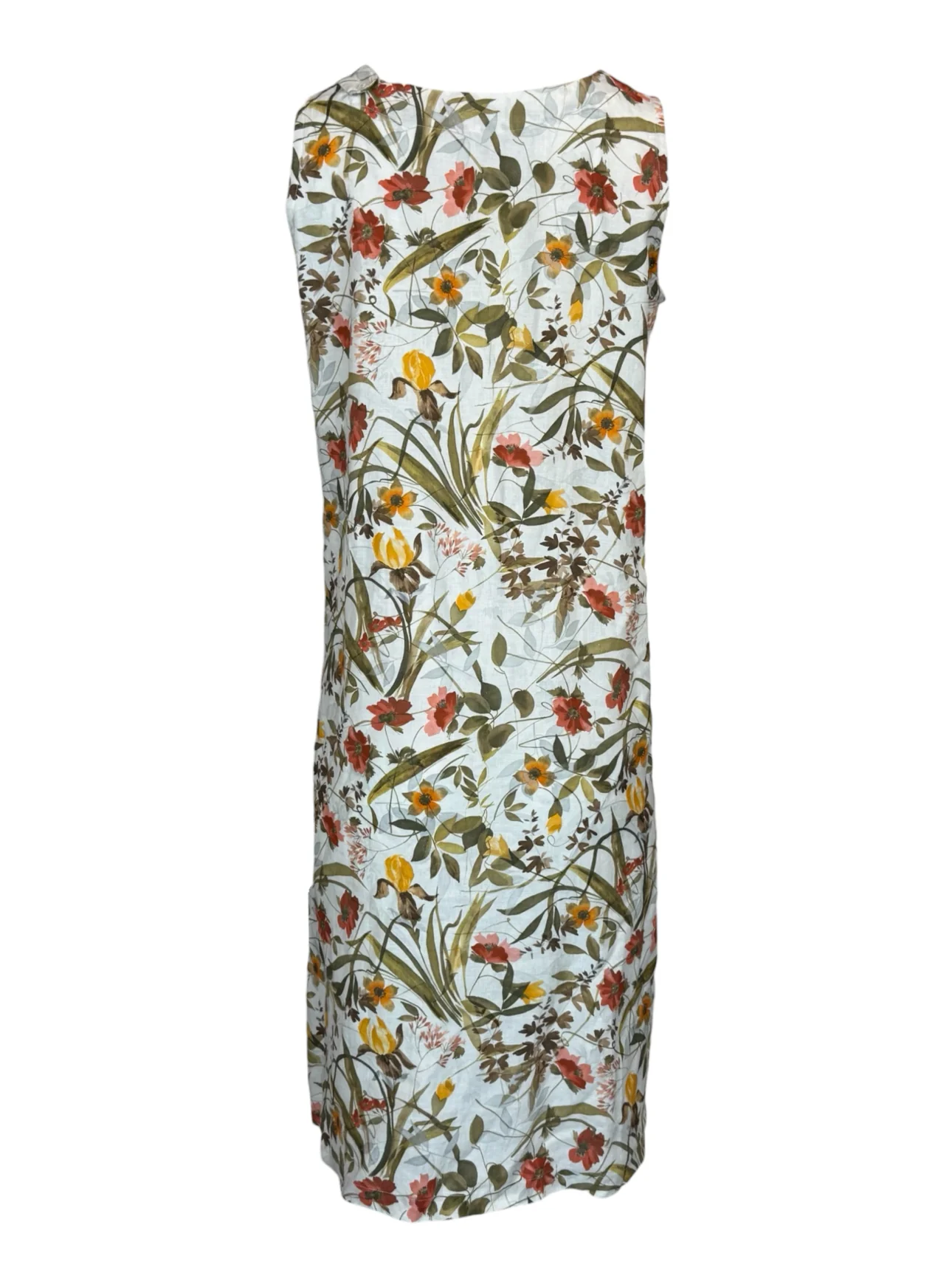 Eskandar Size 0 Floral Sleeveless Dress - Image 2