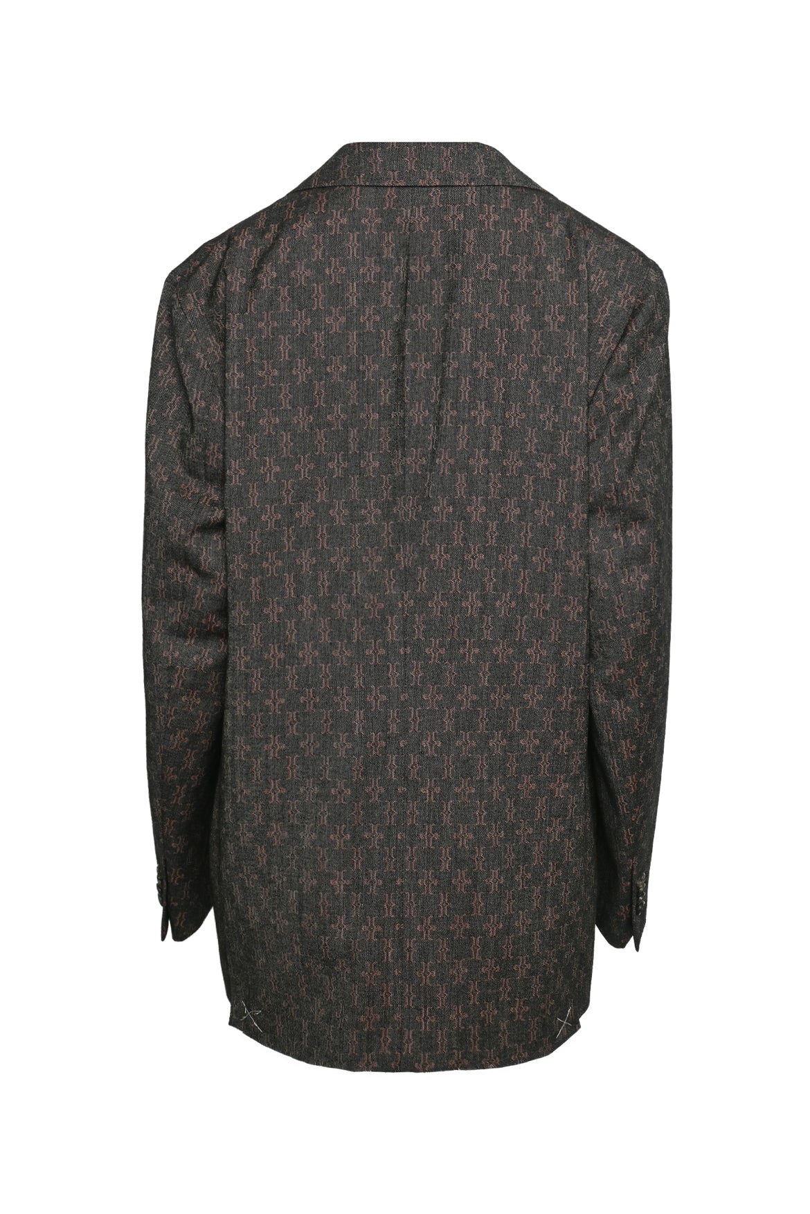 Etro Size 44 Men's Patterned Wool Blend Blazer - Image 2