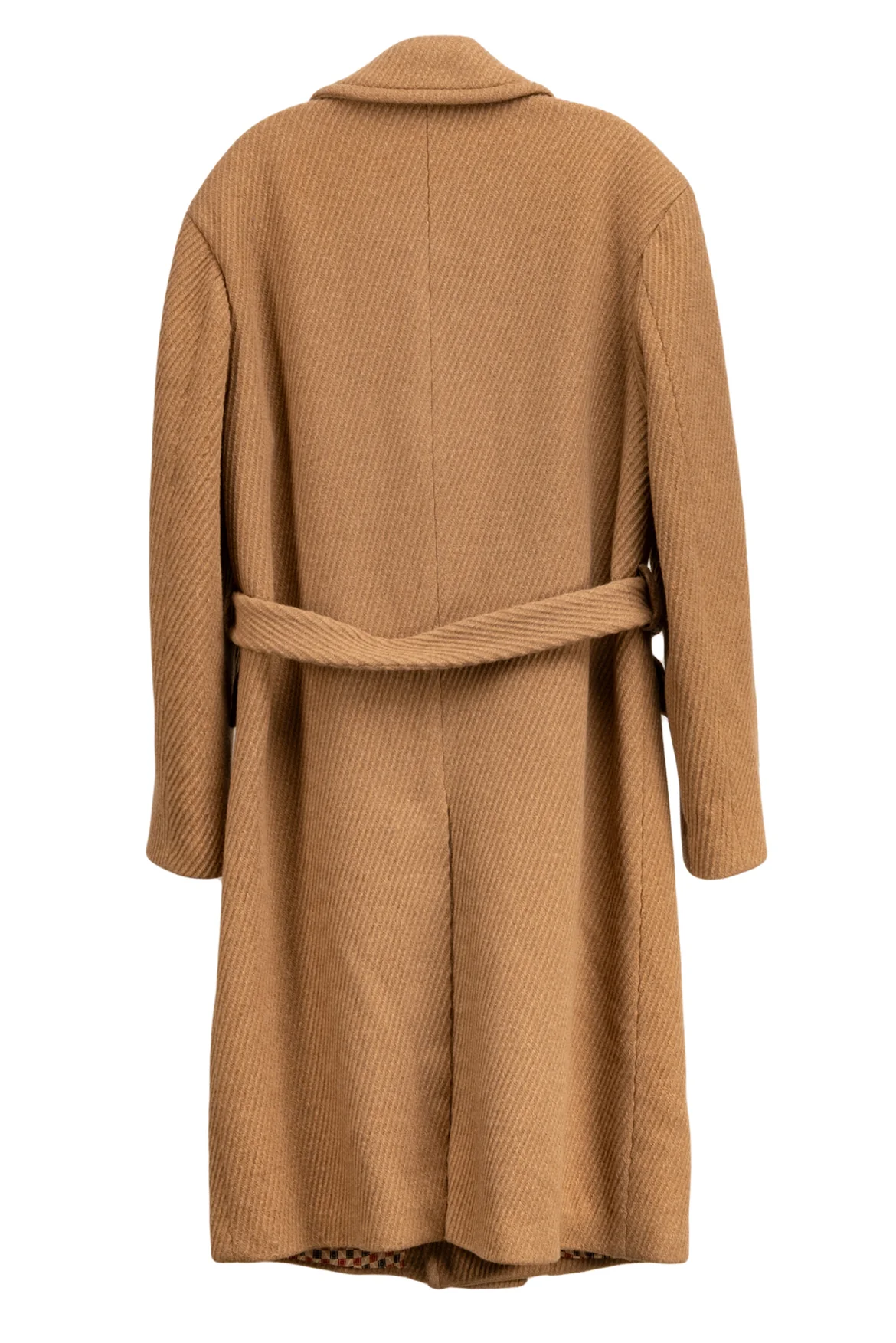 Etro Size 46 Men's Double Breasted Long Coat - Image 2