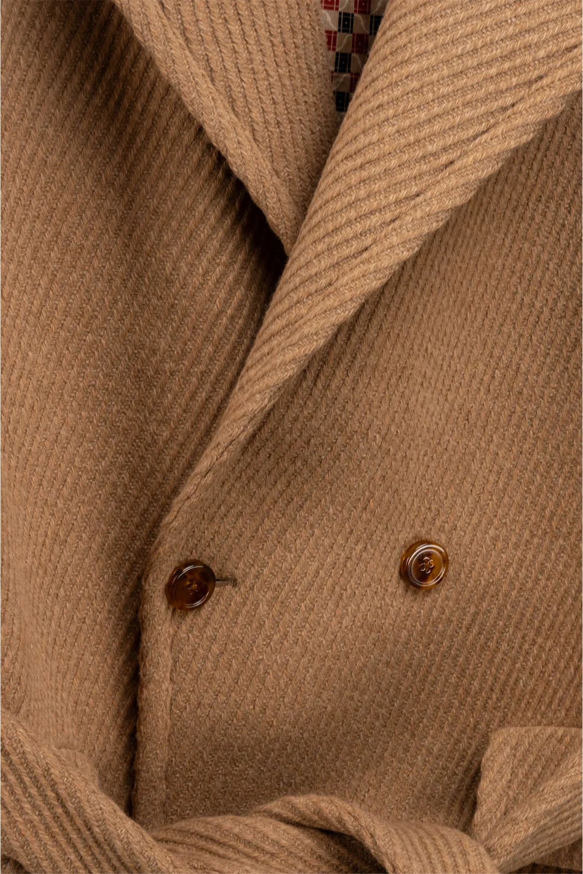 Etro Size 46 Men's Double Breasted Long Coat - Image 3
