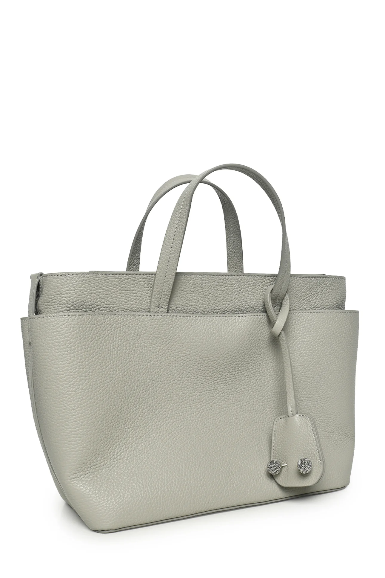 Fabiana Filippi Large Grained Leather Tote - Image 2