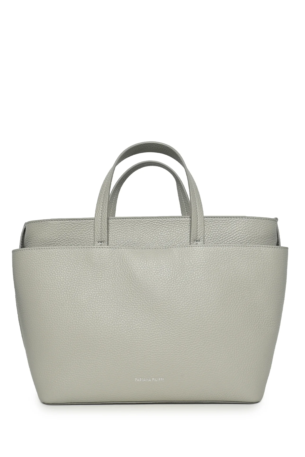 Fabiana Filippi Large Grained Leather Tote - Image 3