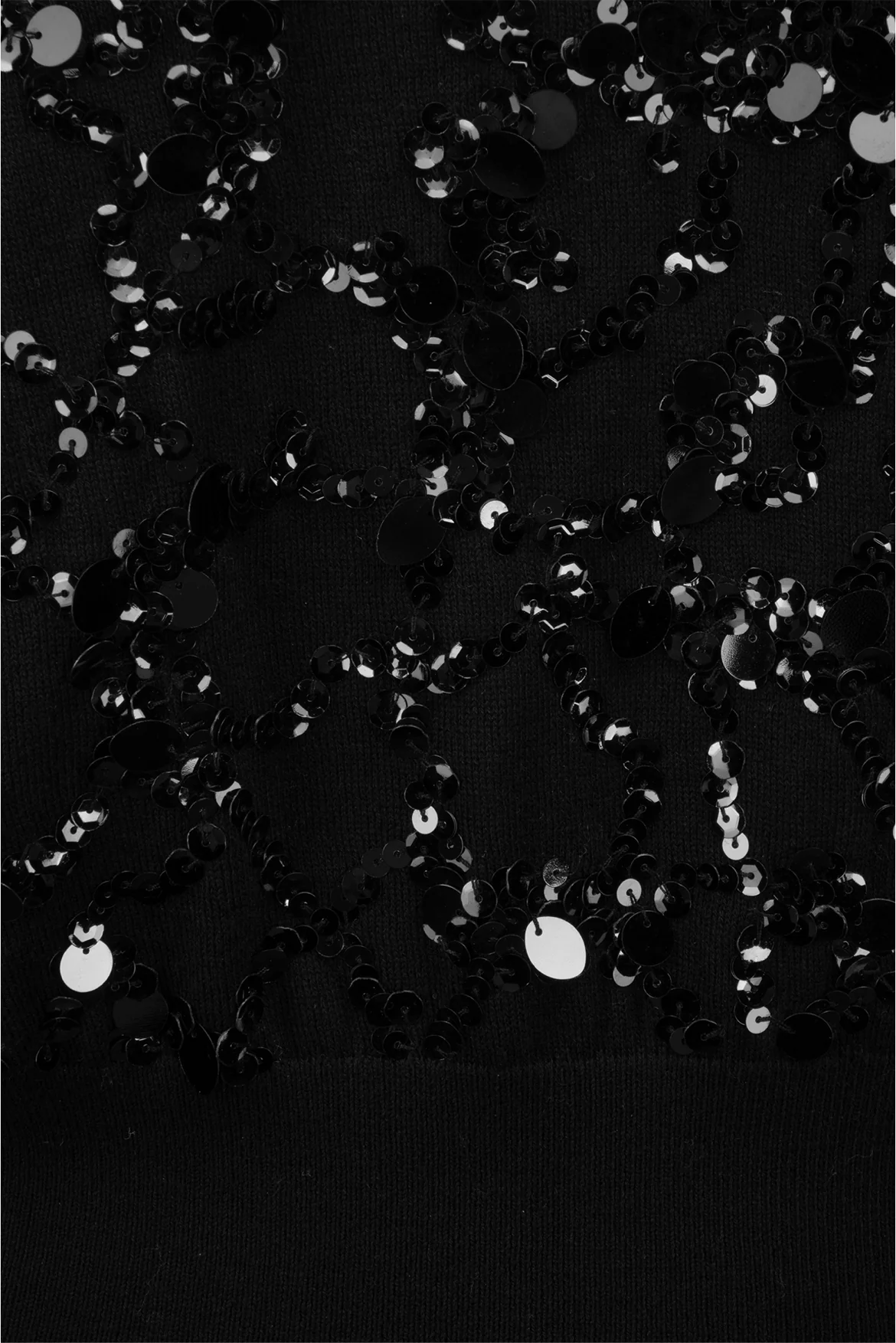 Fabiana Filippi Size 4 Sequin Wool-Cotton Vest - Image 3