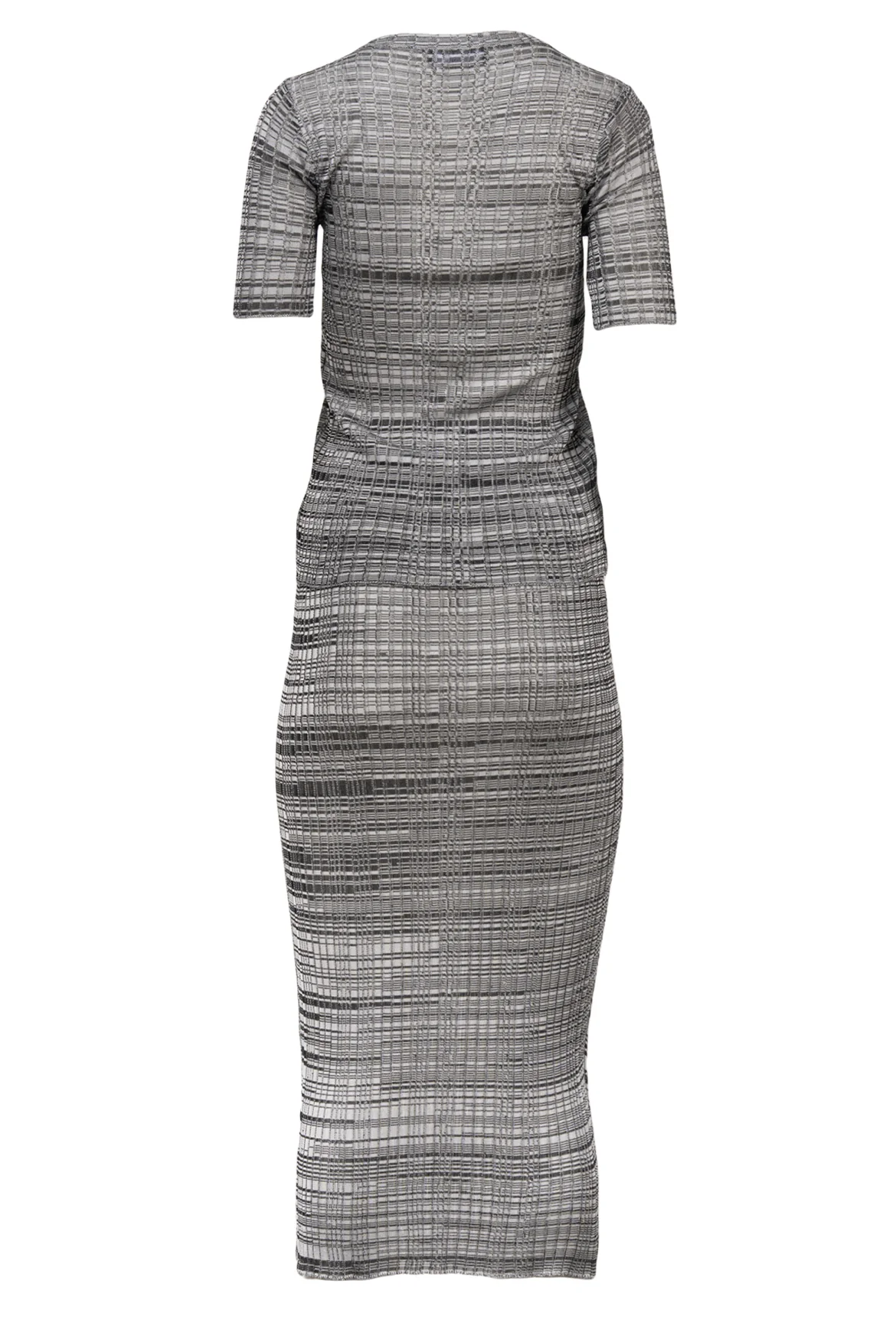 Fabiana Filippi Size XS Liquid Drape Ribbed Knit Top & Skirt Set - Image 2