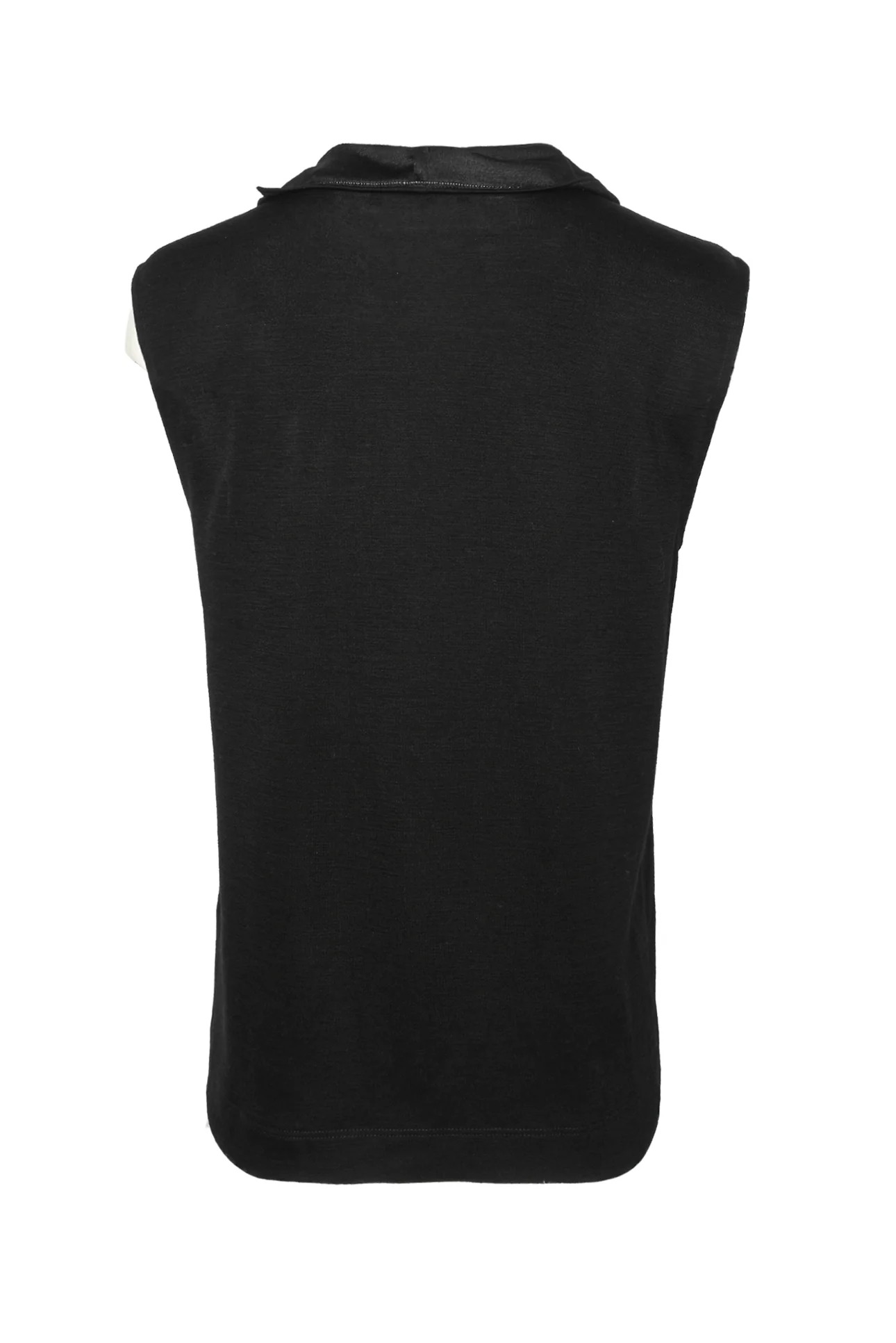 Fabiana Filippi Size XS/S Sleeveless Cowl Neck Knit Blouse - Image 2