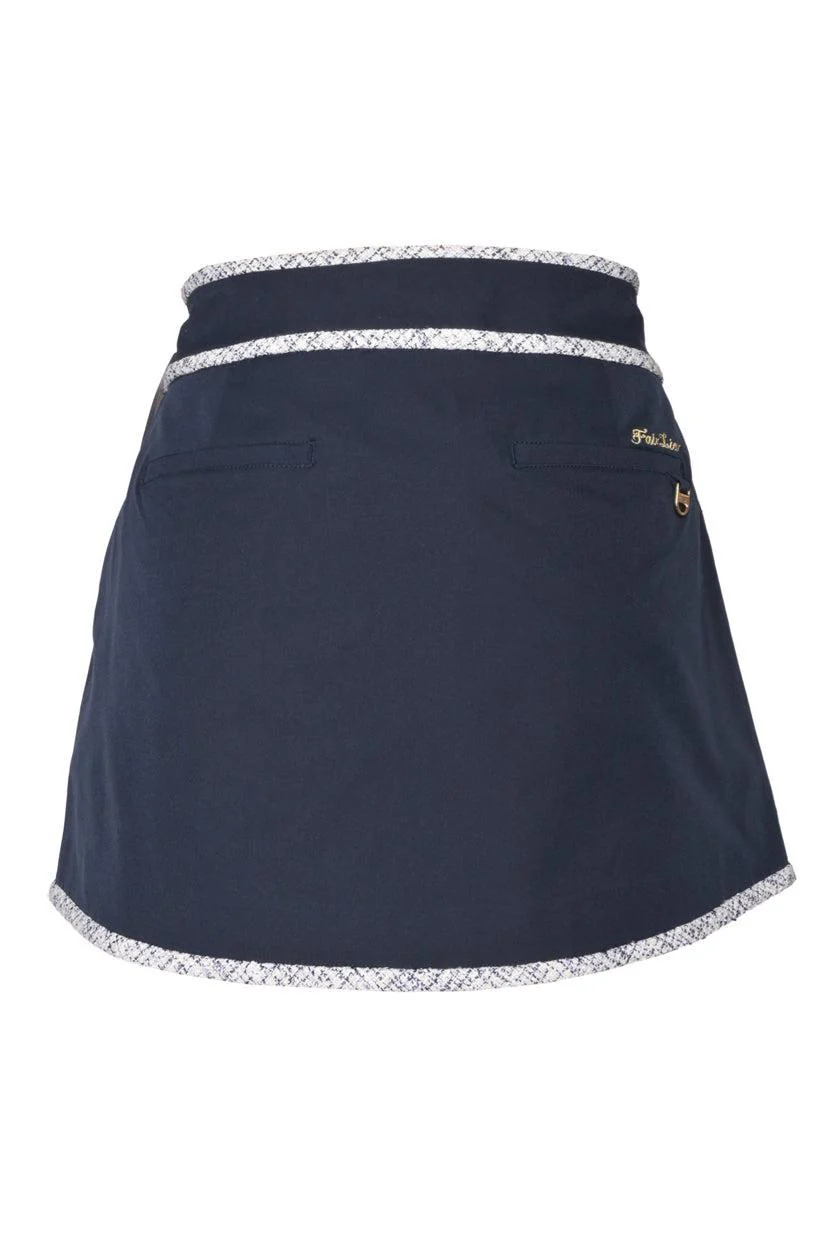 Fair Lady Size S Tweed Tape A-line Skort - Image 2