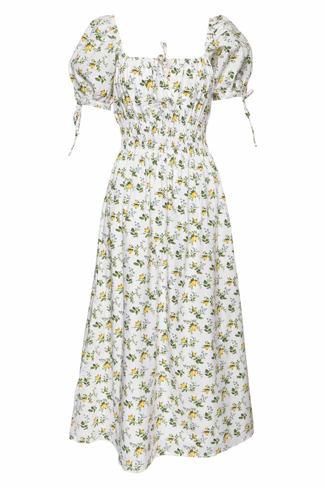 Faithfull the Brand Size 8 Floral Midi Dress