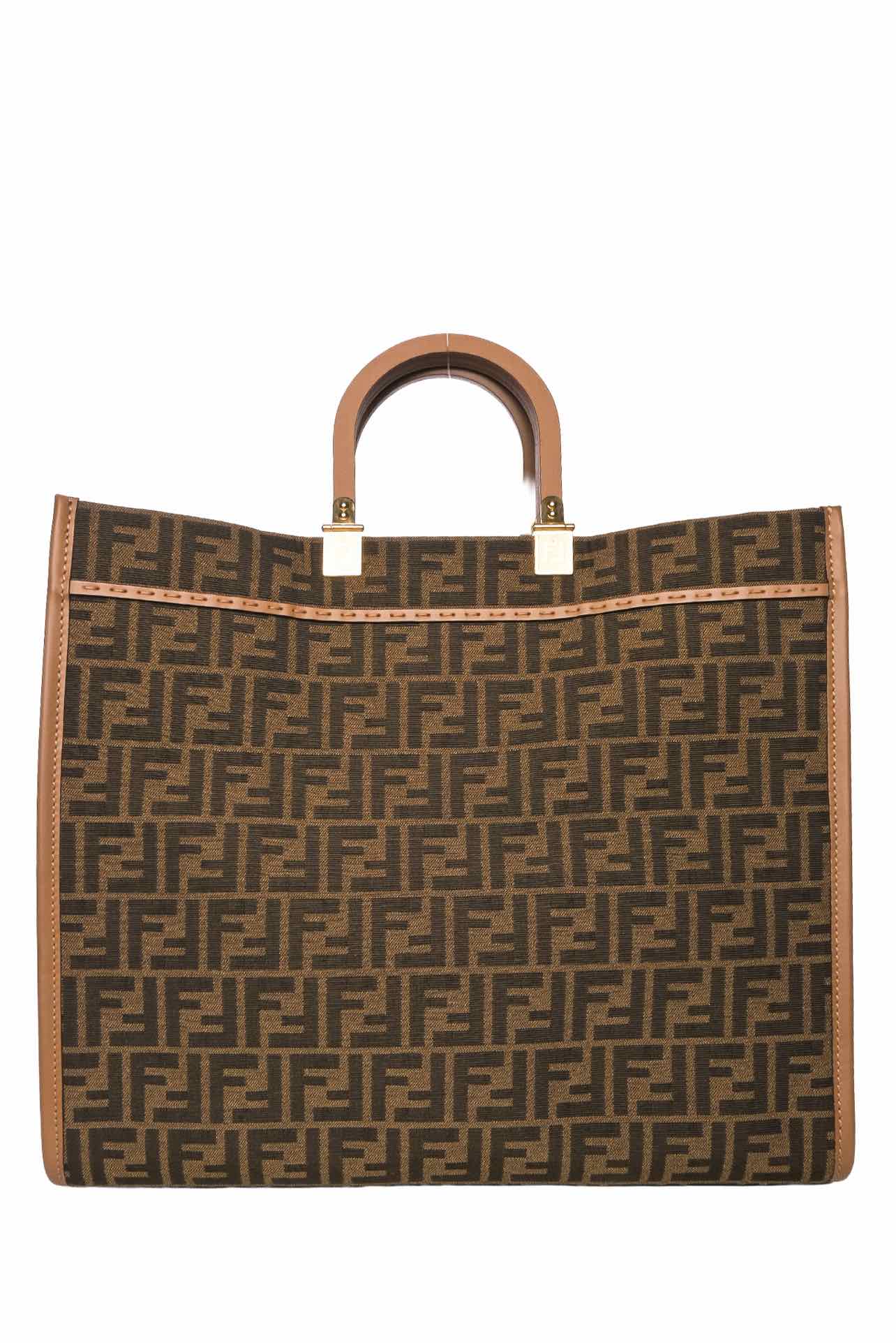 Fendi FF Jacquard Sunshine Large Tote - Image 3