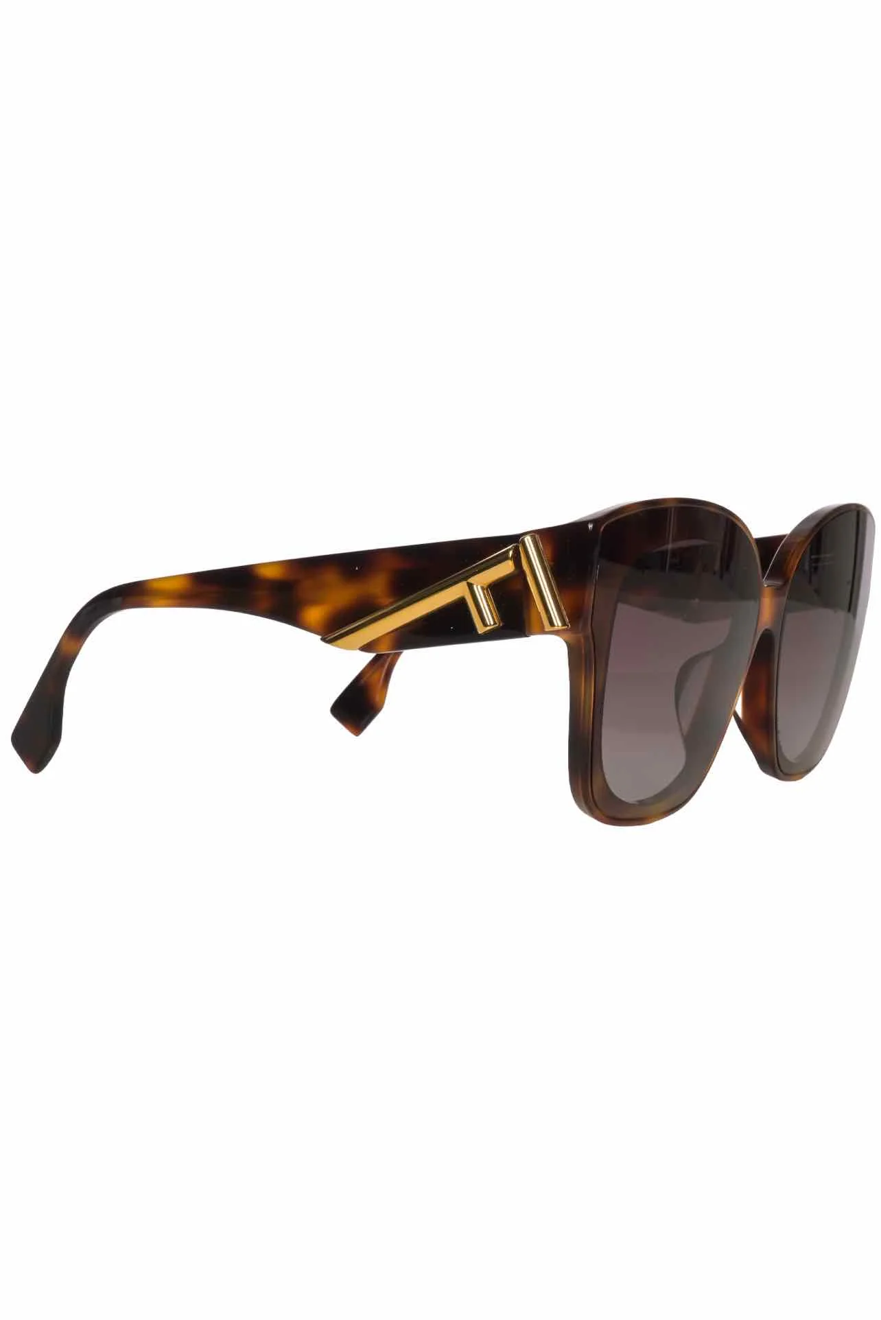 Fendi First Square Tortoise Sunglasses - Image 2