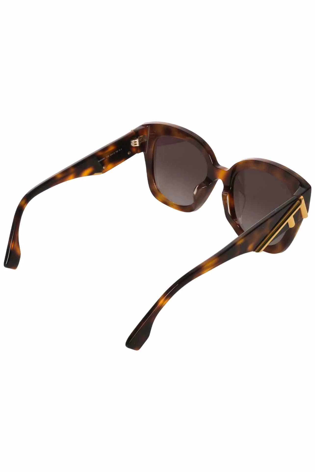 Fendi First Square Tortoise Sunglasses - Image 4