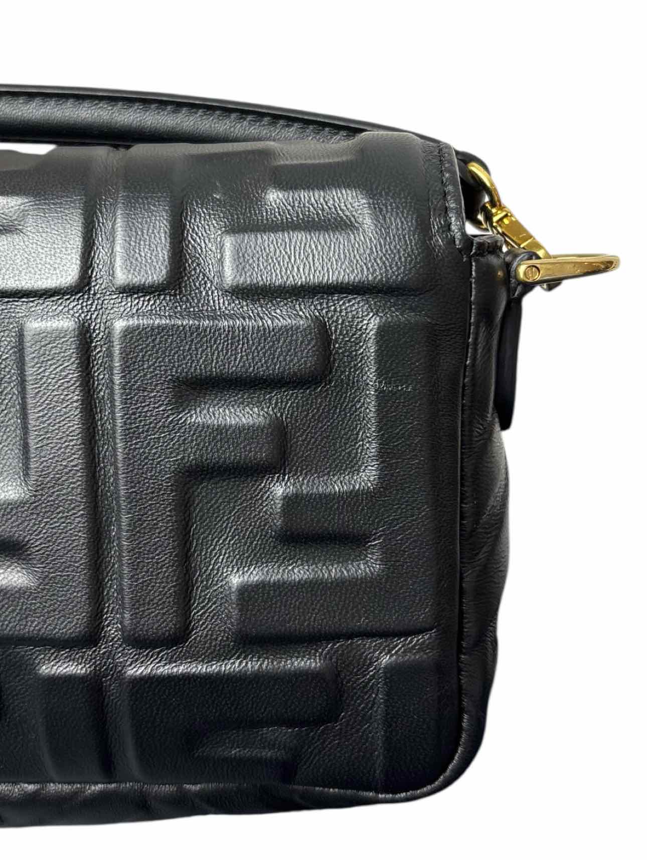 Fendi Leather Mini Baguette Purse - Image 11