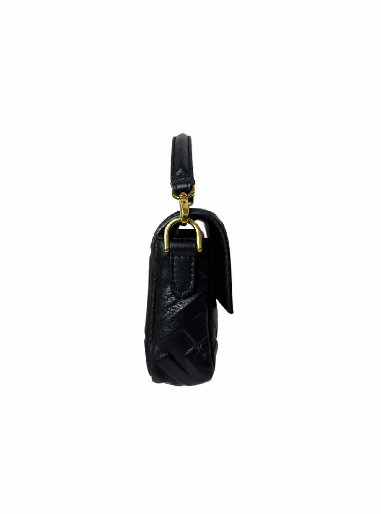 Fendi Leather Mini Baguette Purse - Image 4