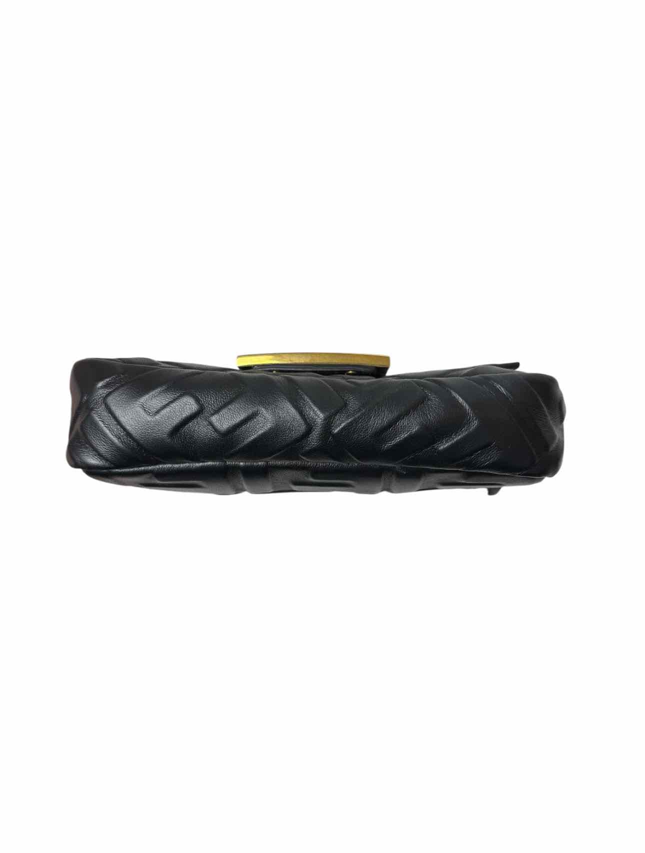 Fendi Leather Mini Baguette Purse - Image 5